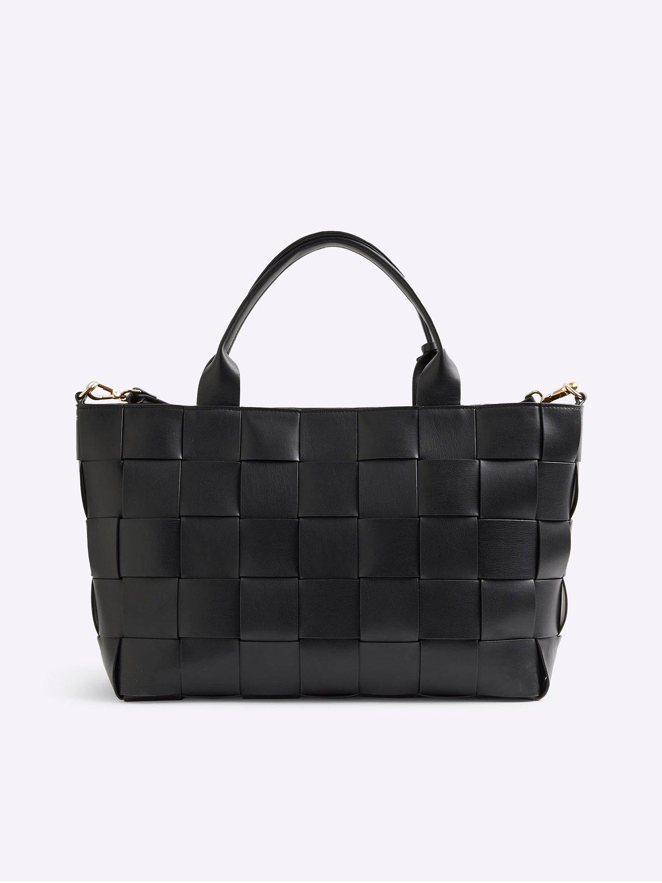 river-island-large-chunky-weave-tote-blackback