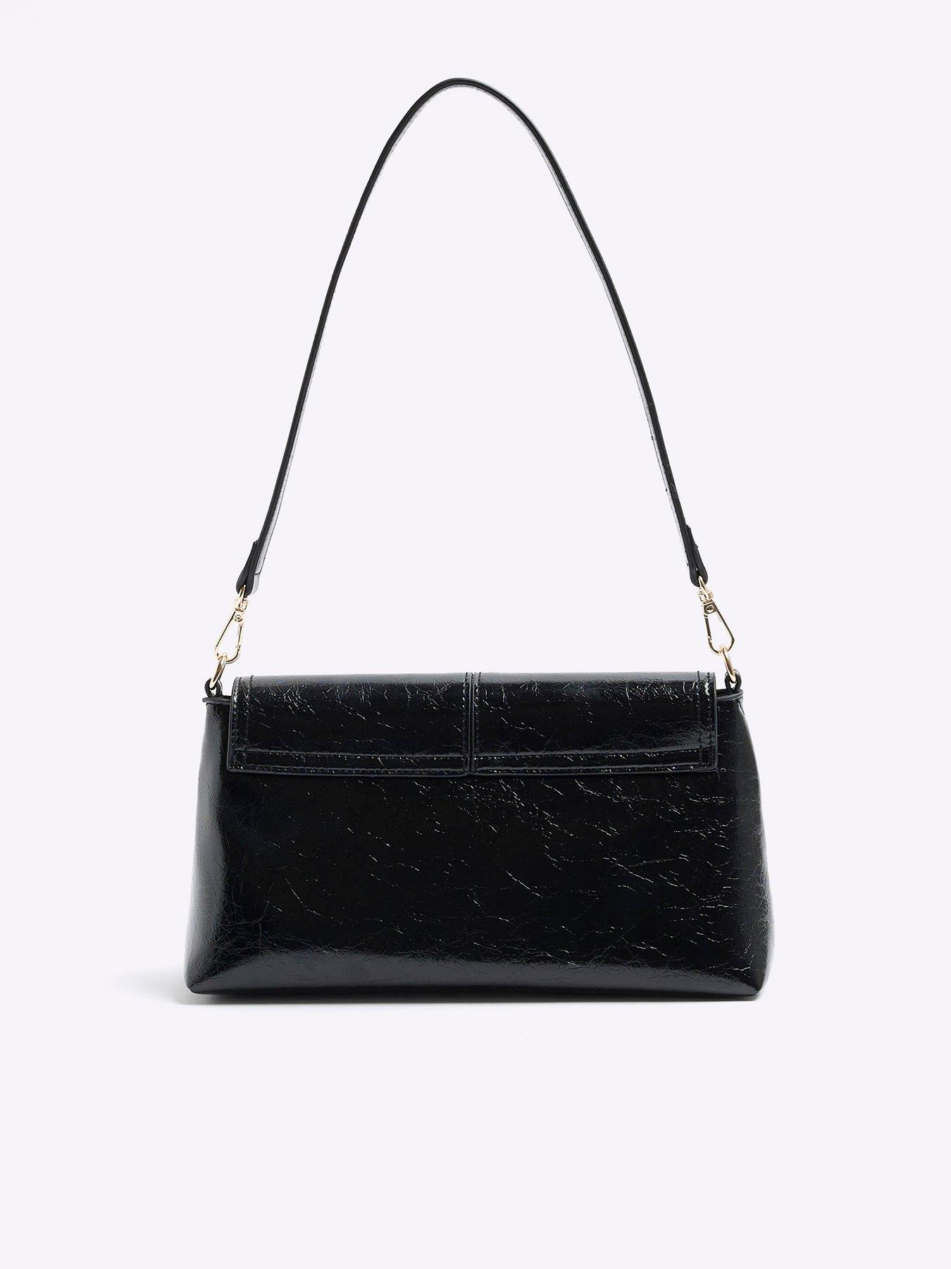 river-island-fold-over-clutch-blackoutfit