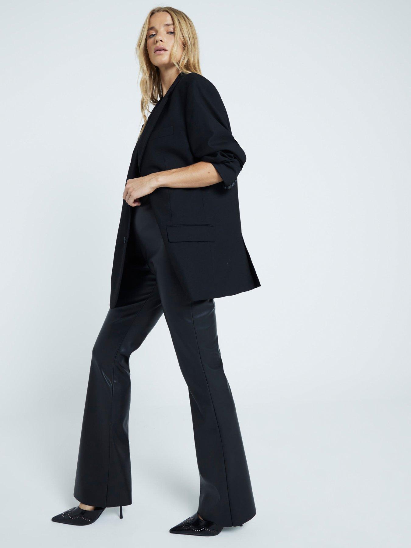 river-island-pu-flare-trouser-blackstillFront