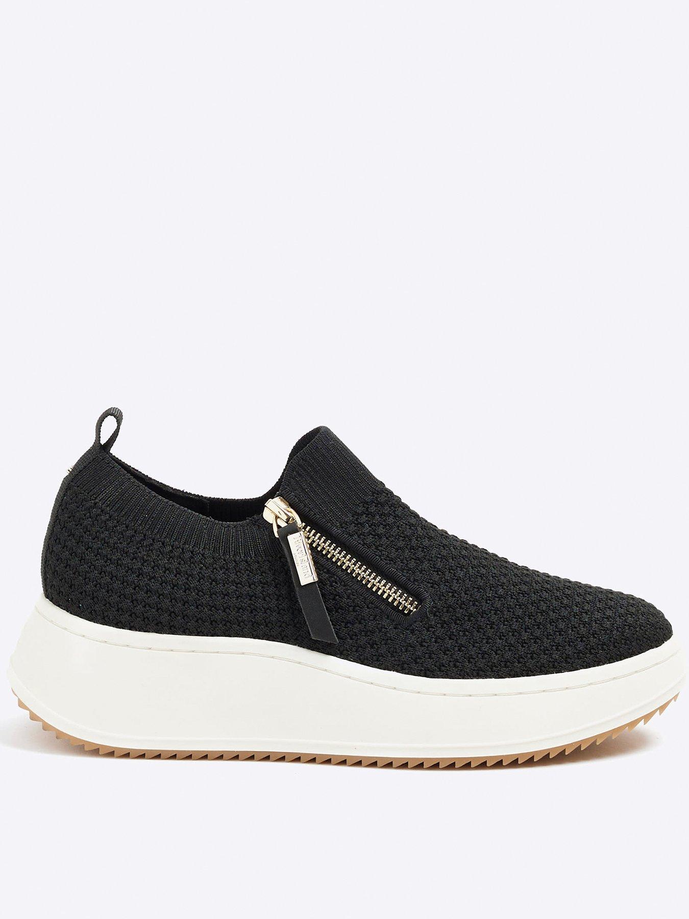 river-island-knitted-wedge-black