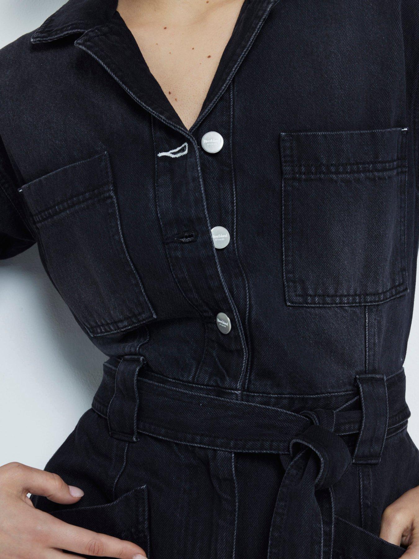 river-island-denim-boilersuit-blackoutfit