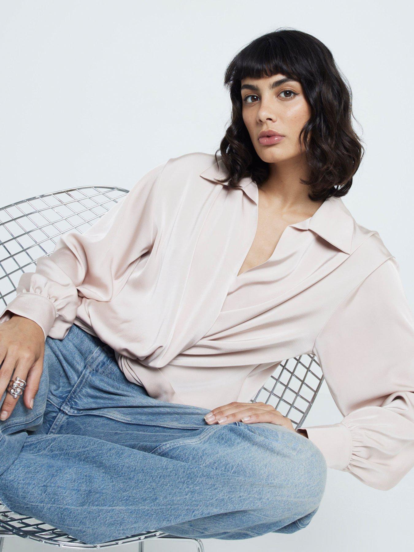 river-island-twist-front-blouse-light-pinkoutfit