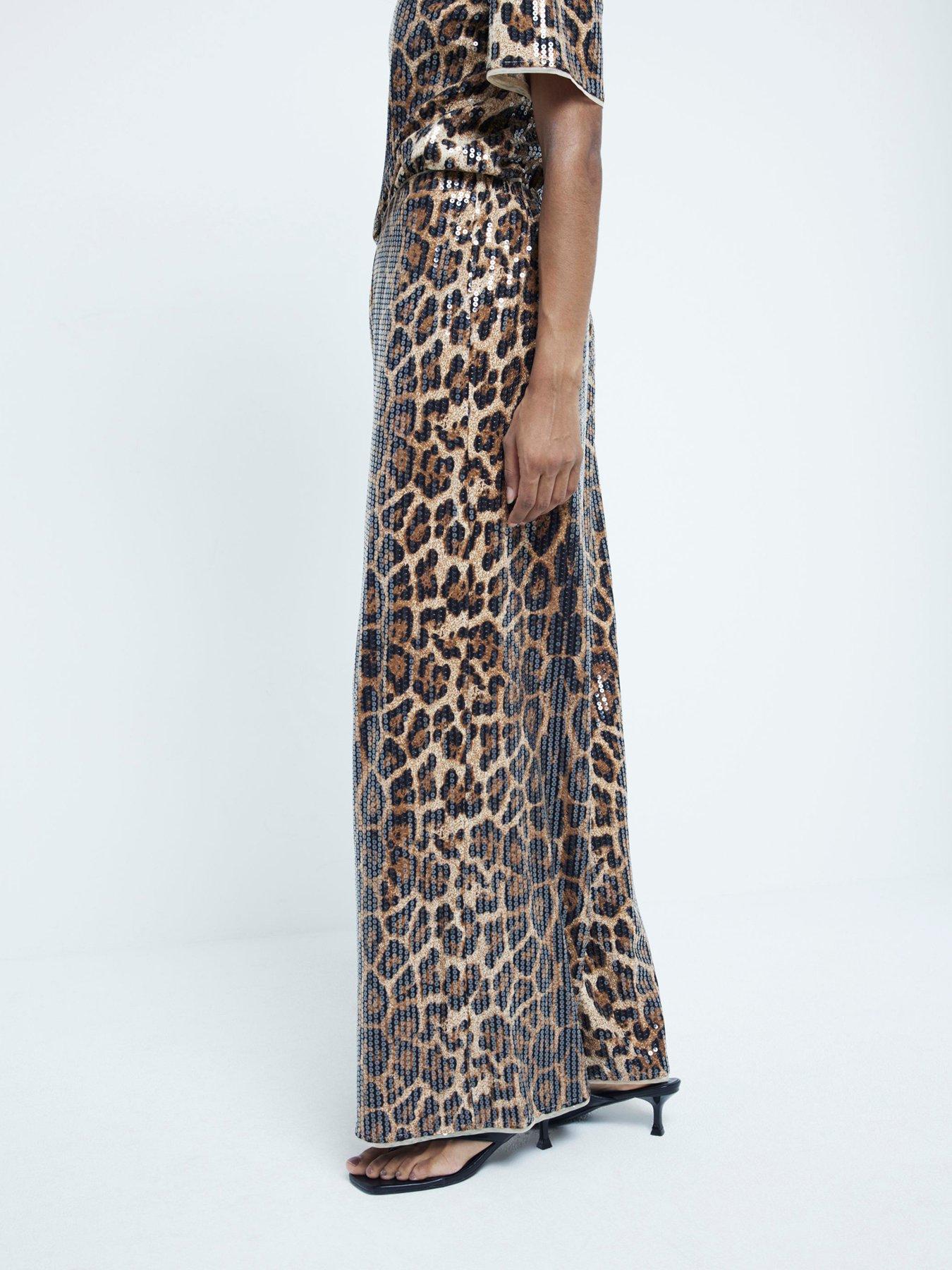 river-island-animal-print-sequin-trouser-light-beigeoutfit