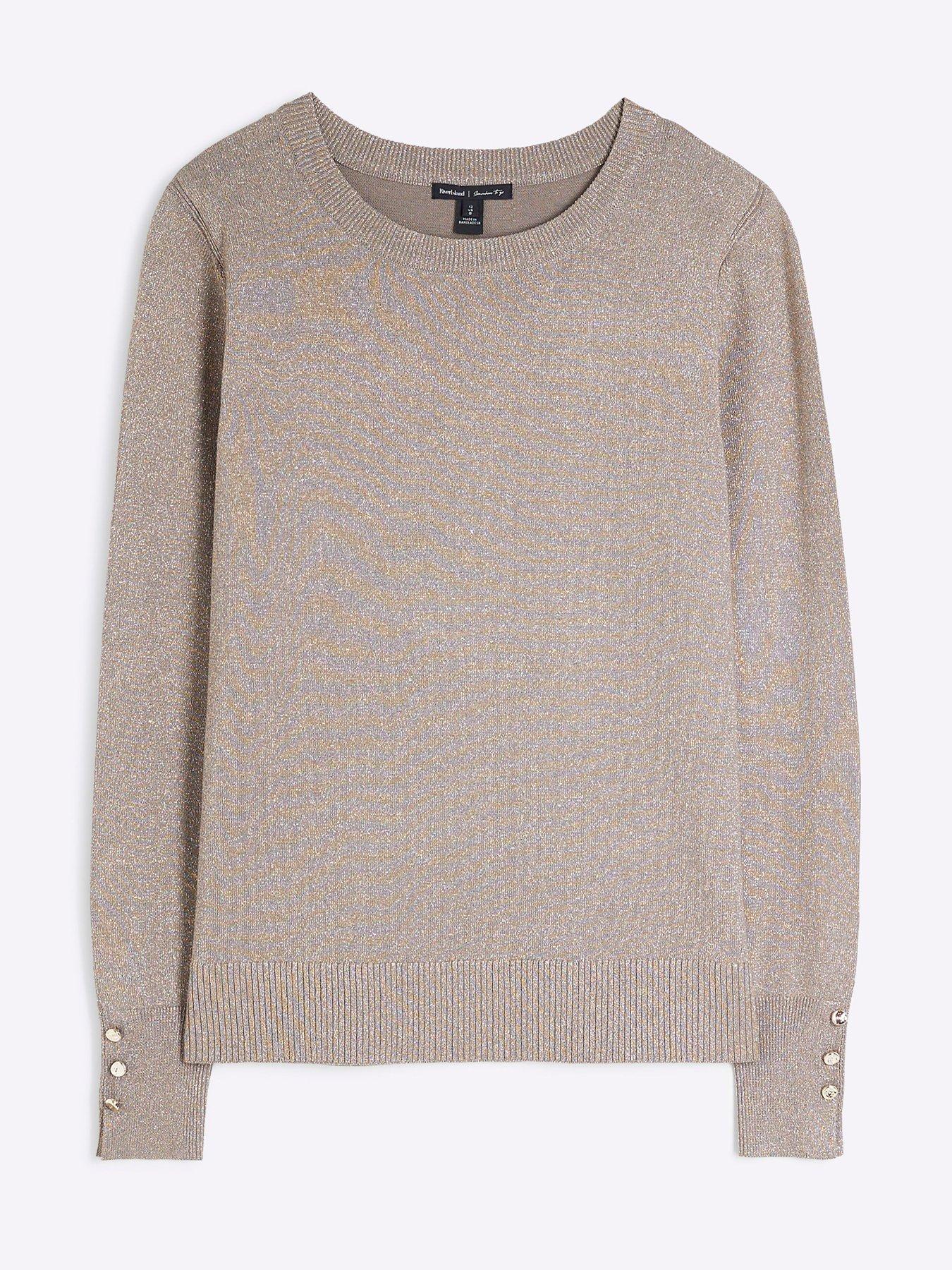 river-island-fine-knit-crew-top-golddetail