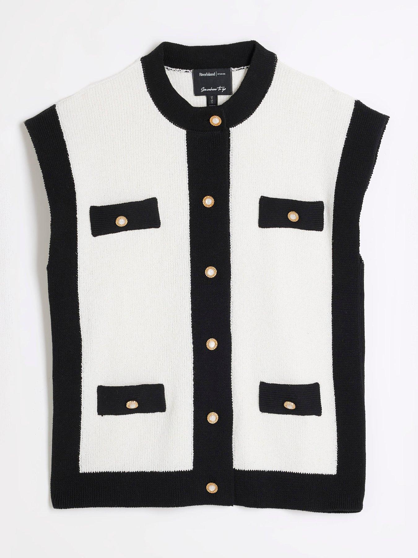 river-island-tipped-waistcoat-creamoutfit