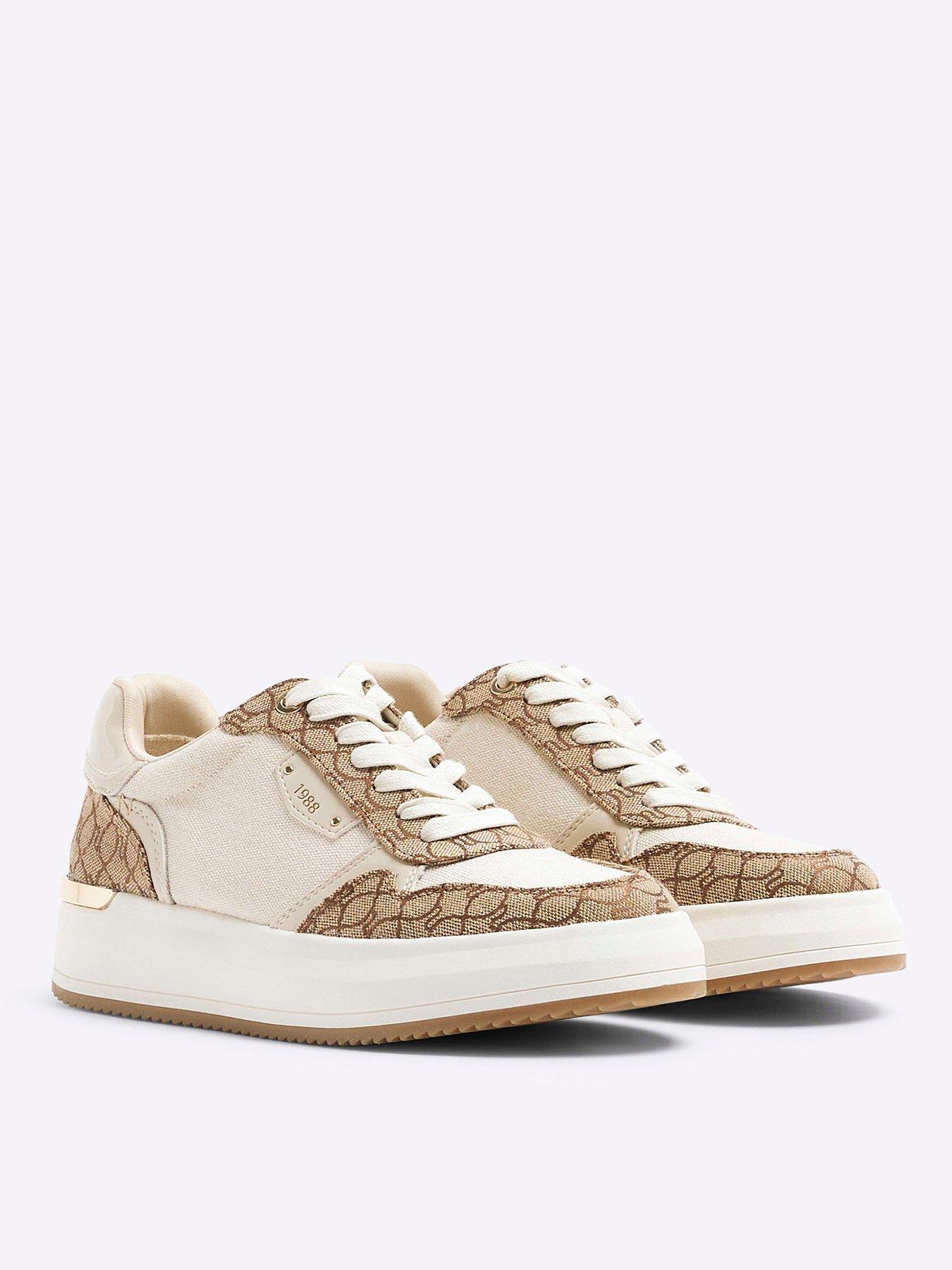 river-island-panel-lace-up-trainer-beigeoutfit