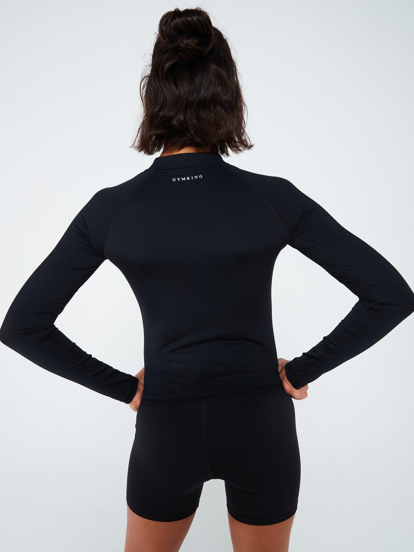 gym-king-womens-365-full-zip-funnel-blackstillFront