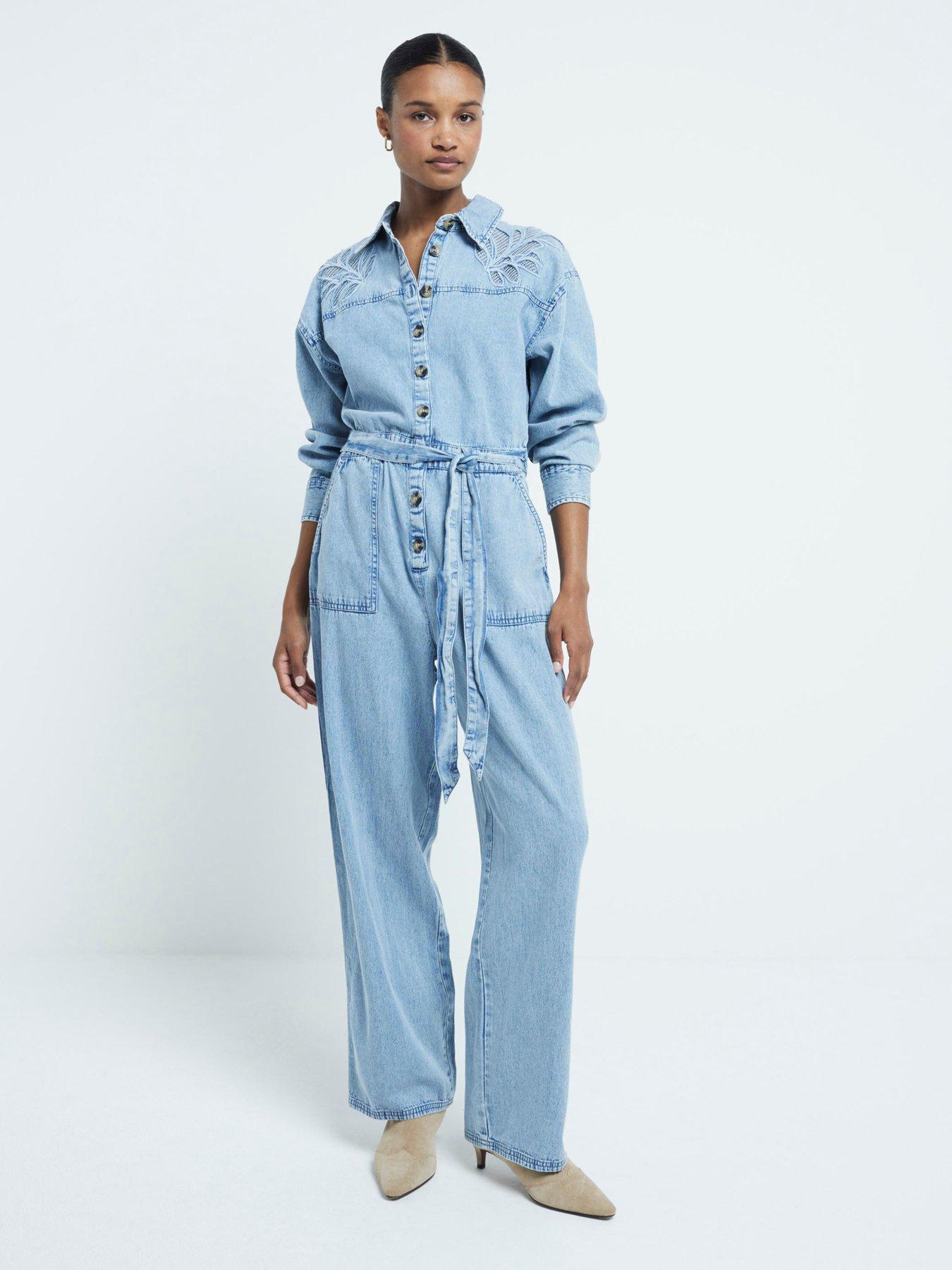 river-island-cutwork-denim-boiler-suit-bluefront