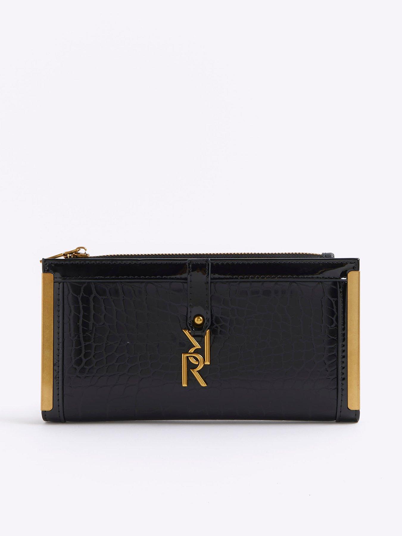 river-island-croc-detail-purse-black