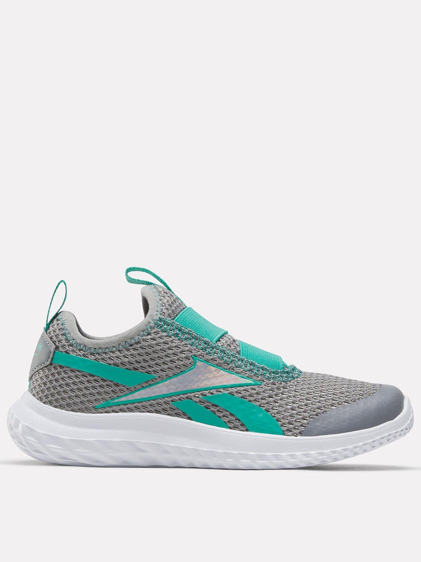 reebok-girls-running-rush-runner-slip-on-trainers-grey