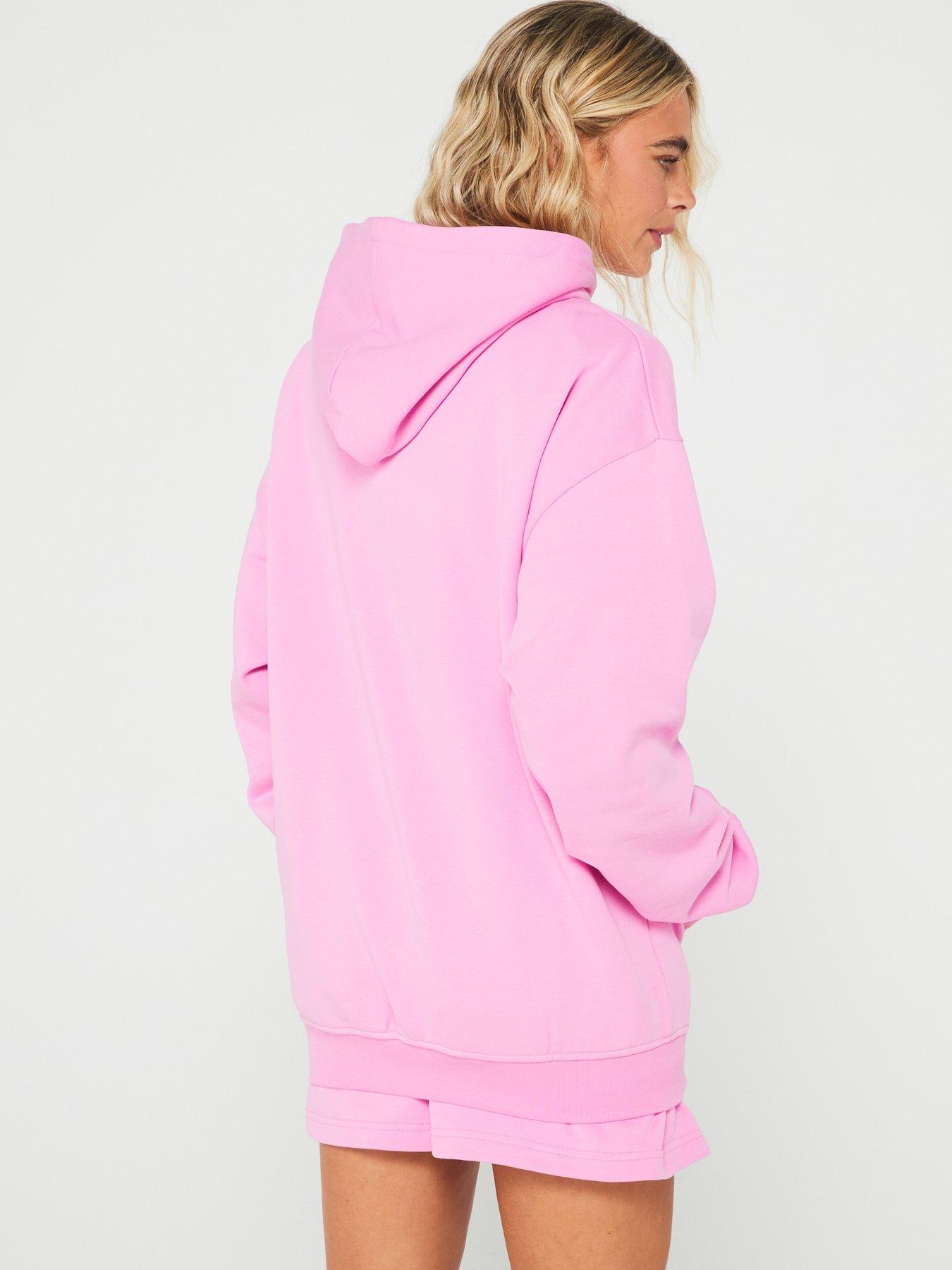 gym-king-womens-solaris-relaxed-fit-hood-pink-rosestillFront