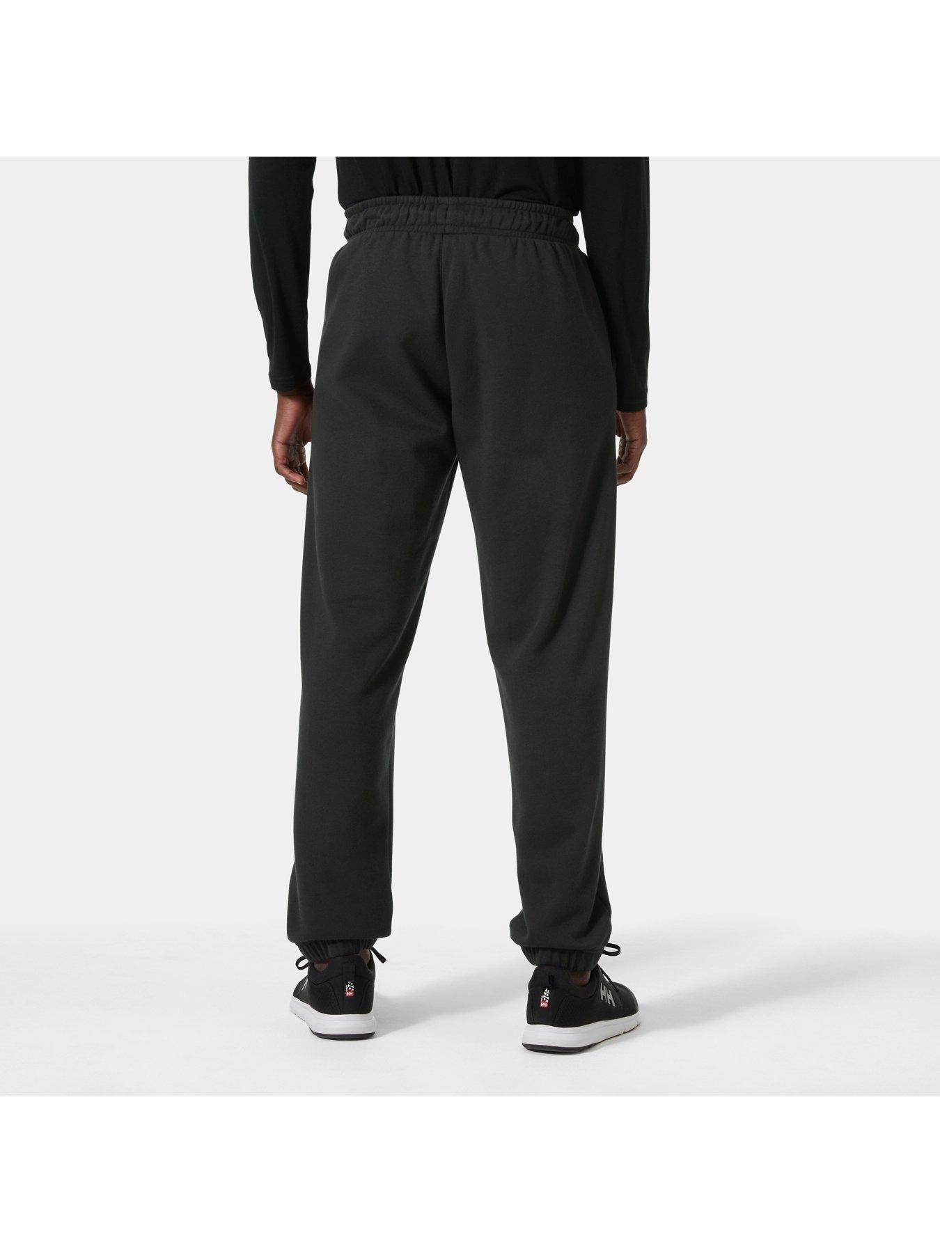 helly-hansen-mens-cotton-fleece-pant-blackstillFront