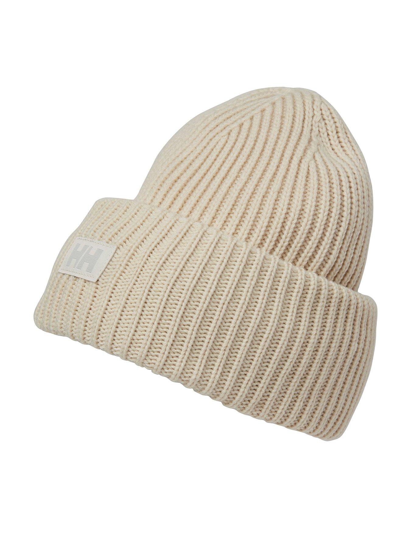 Image 1 of 1 of Helly Hansen Unisex Hh Rib Beanie Hat - Cream