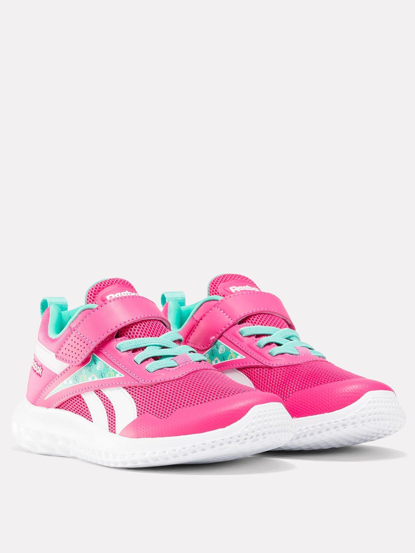 reebok-girls-runningrush-runner-5-trainers-pinkstillFront