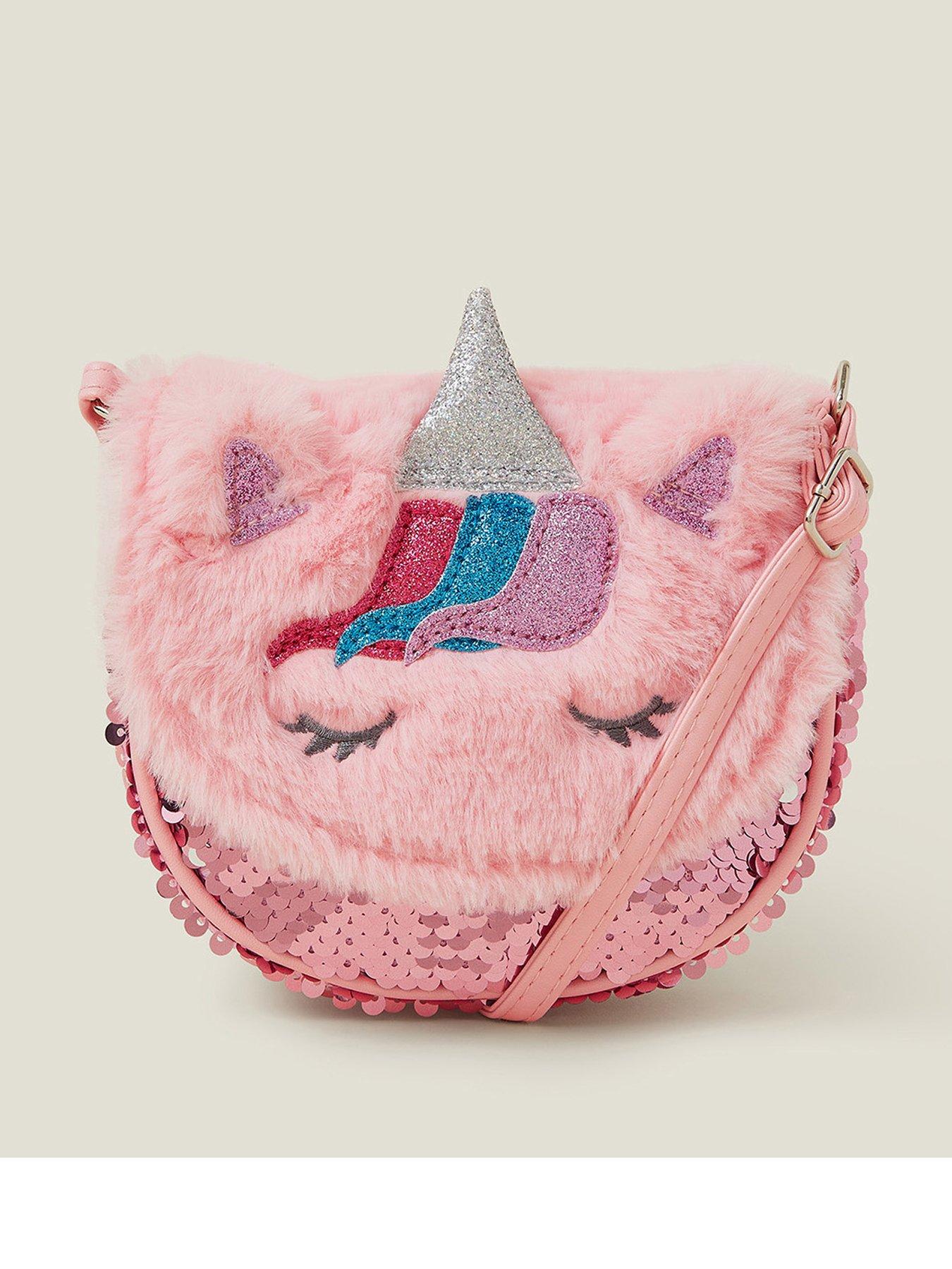 accessorize-girls-fluffy-unicorn-cross-body-bag-pink