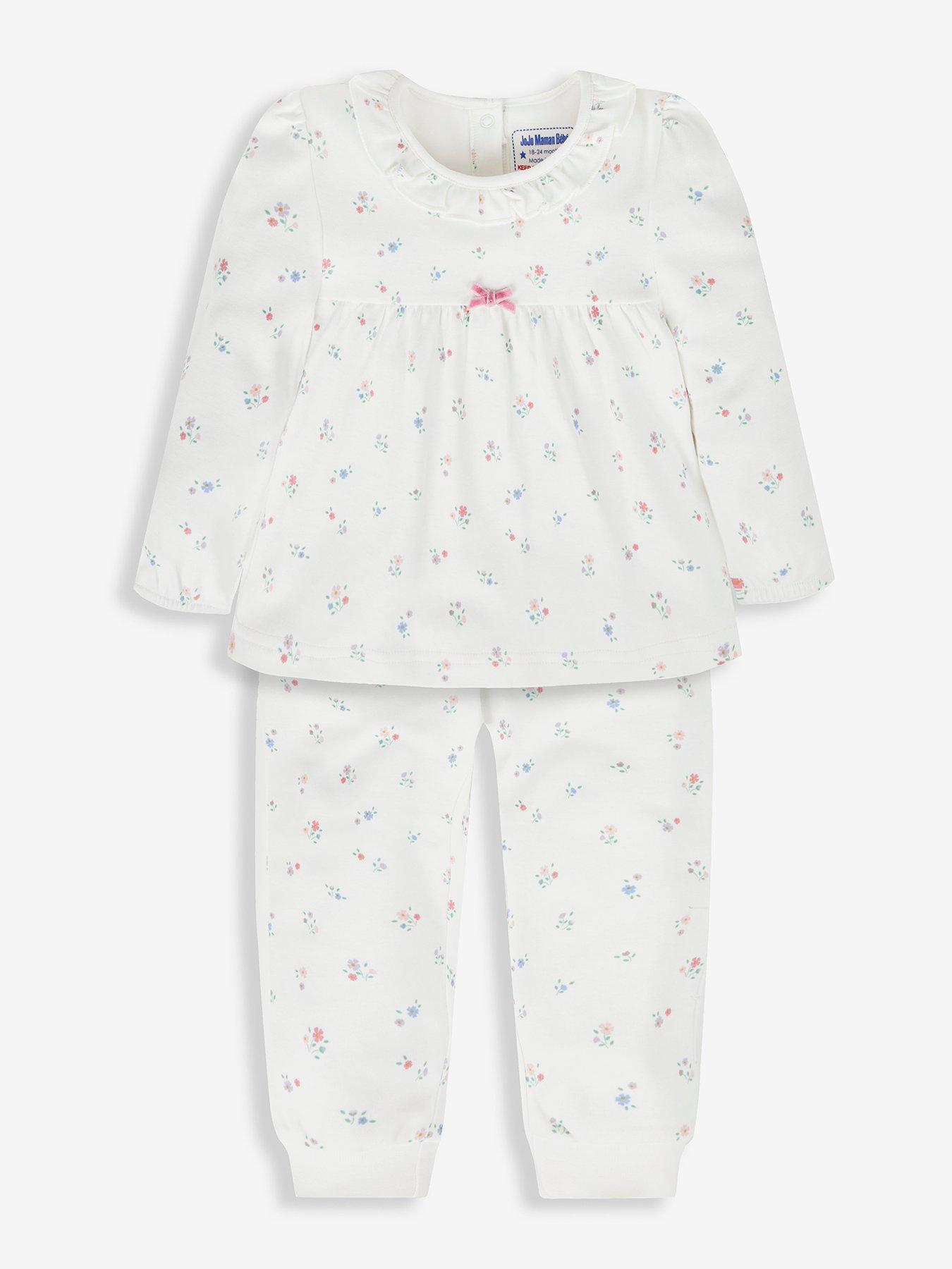 jojo-maman-bebe-girls-pretty-ditsy-pyjamas-cream