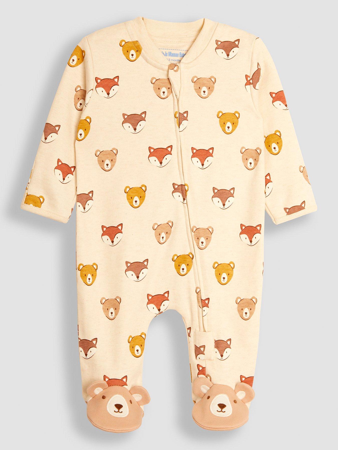 jojo-maman-bebe-boys-woodland-friends-zip-sleepsuit-beige