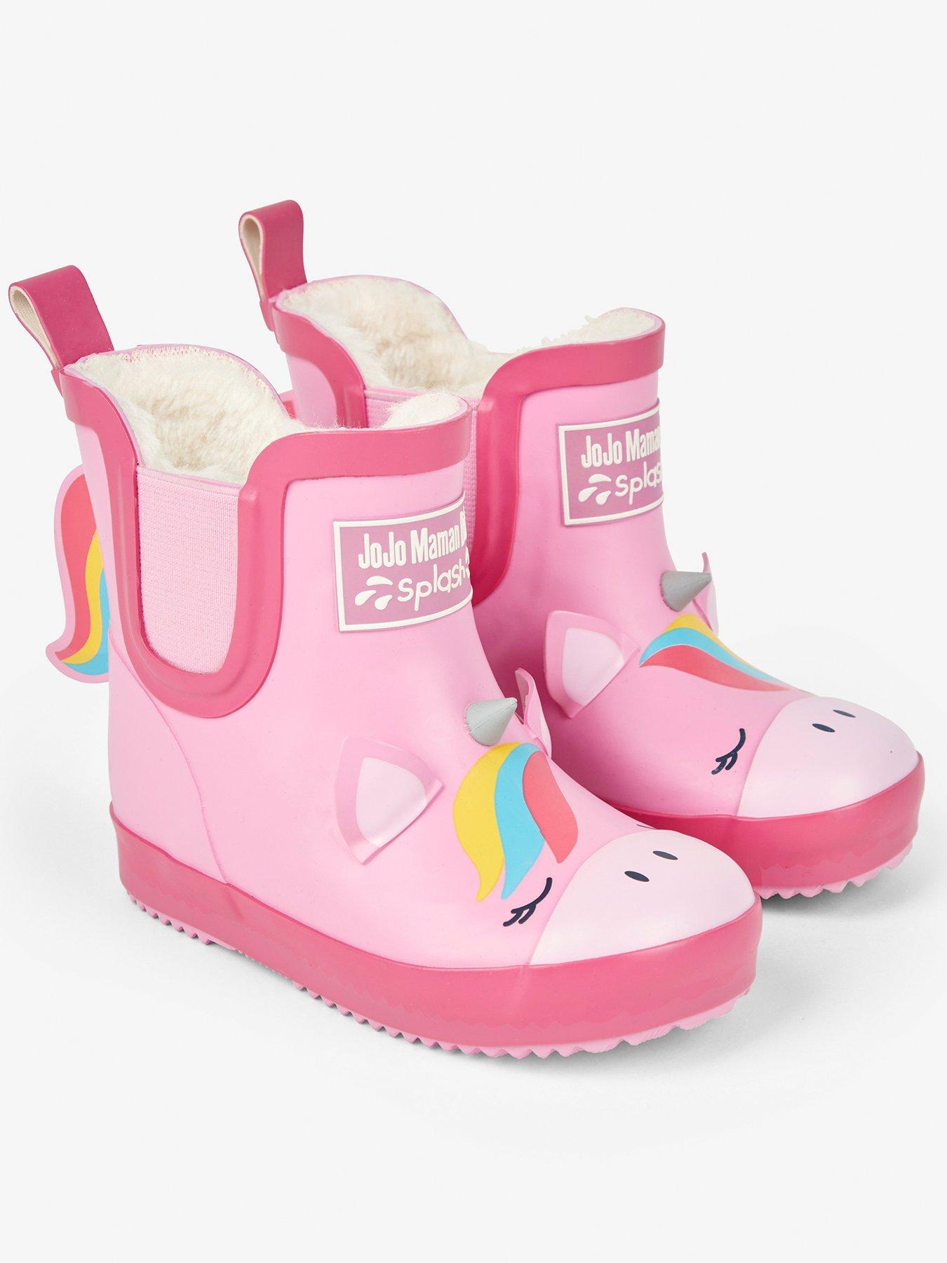 Pink ankle wellies deals