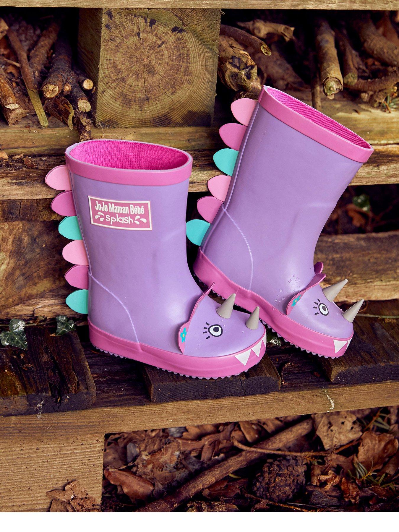 jojo-maman-bebe-girls-dino-wellies-purple