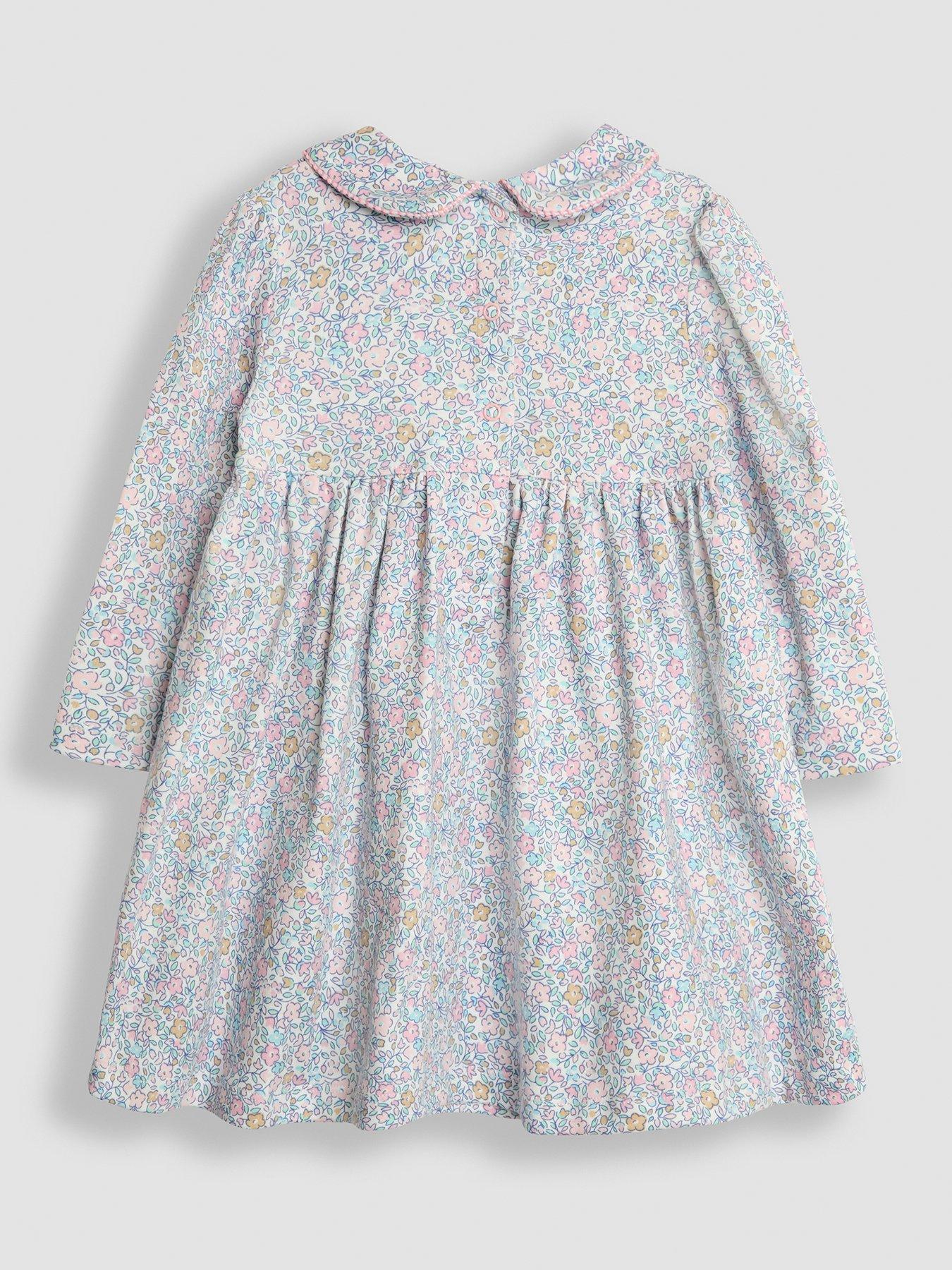 jojo-maman-bebe-girls-ditsy-floral-smocked-peter-pan-dress-pinkback