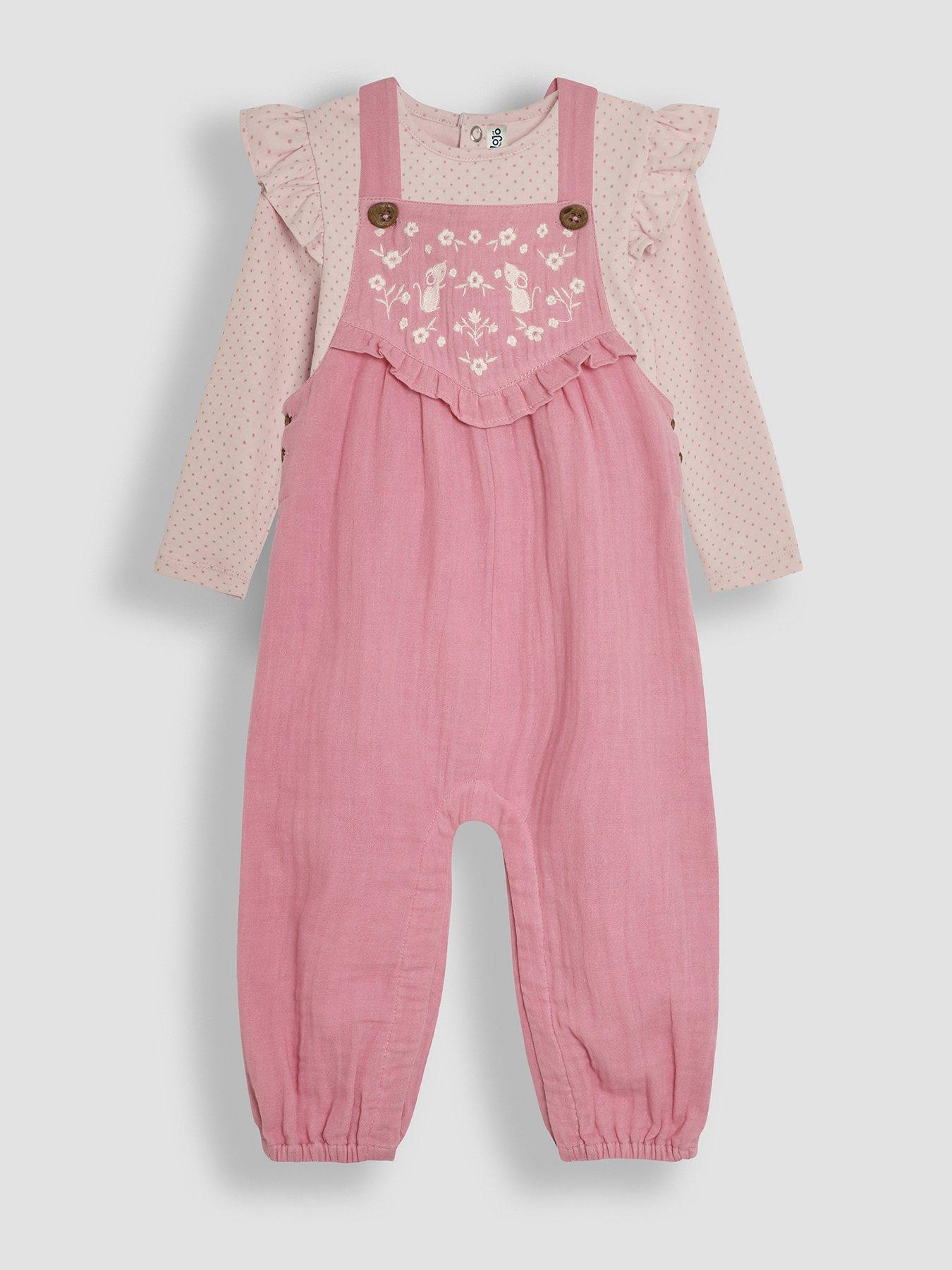 jojo-maman-bebe-girls-mouse-embroidered-cheesecloth-dungarees-and-top-se-pink