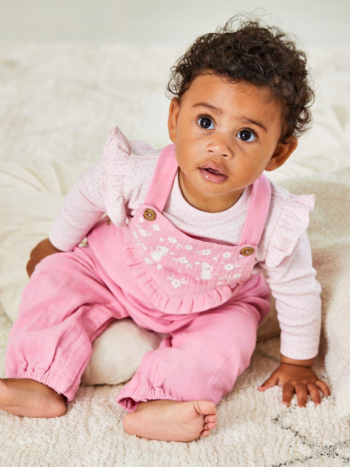 jojo-maman-bebe-girls-mouse-embroidered-cheesecloth-dungarees-and-top-se-pinkdetail