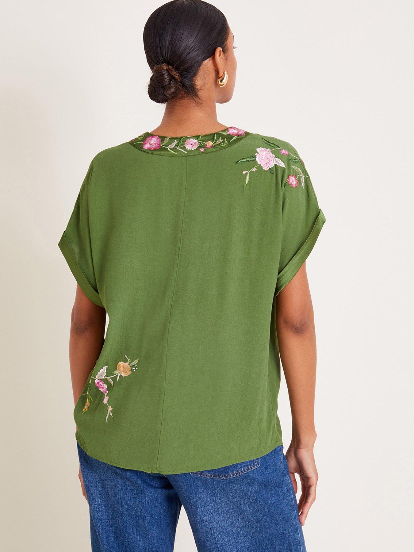 monsoon-alice-longline-top-greenstillFront