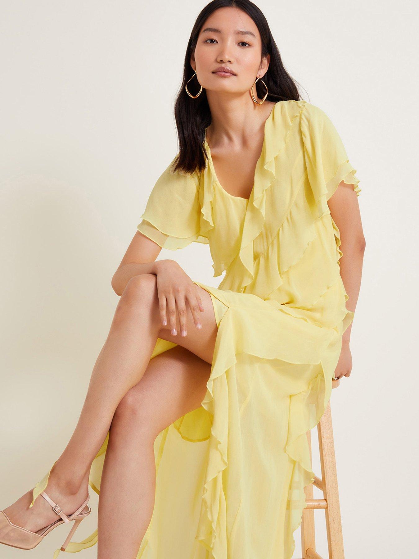 monsoon-renata-frill-dress-yellowback