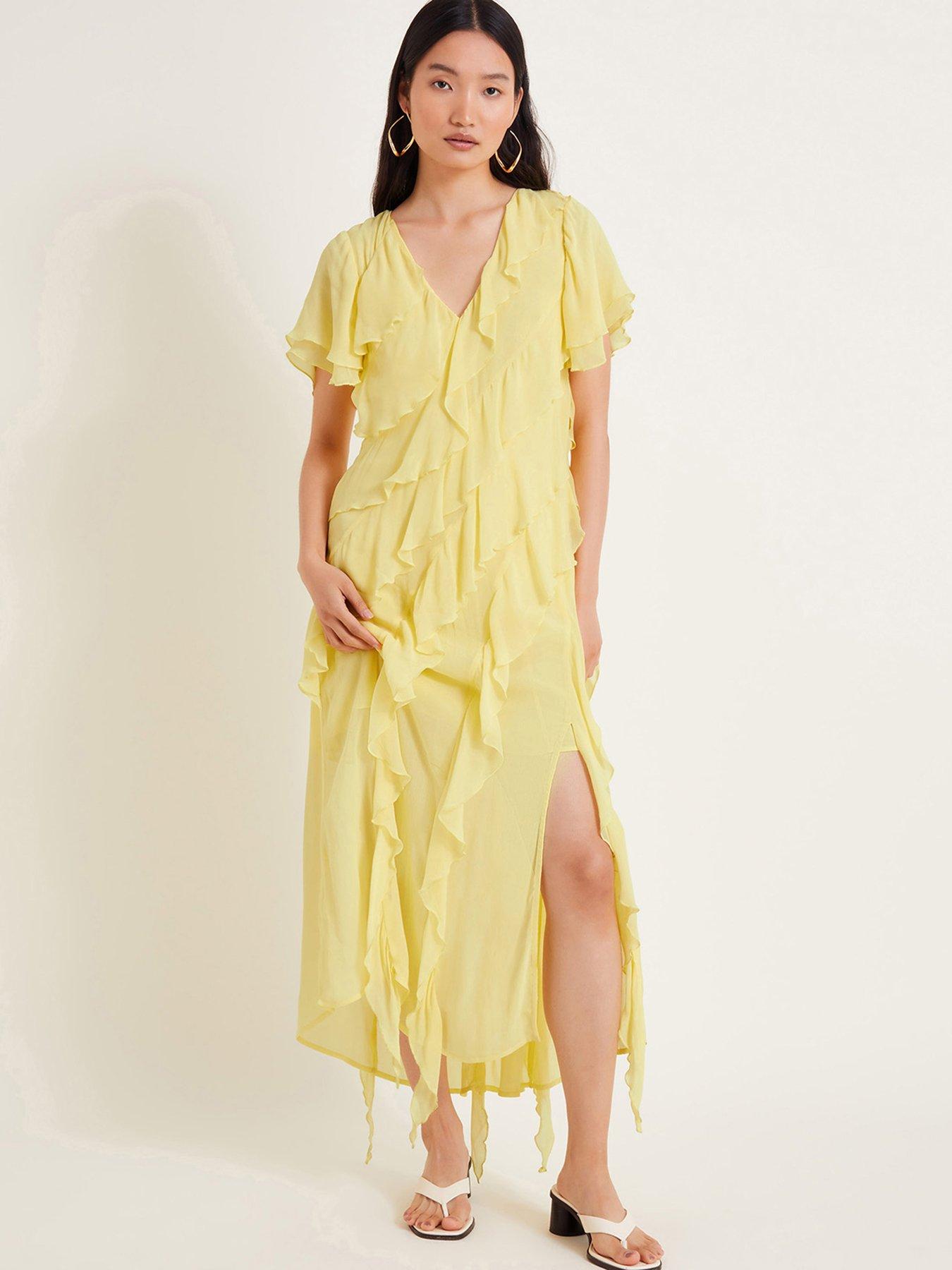 monsoon-renata-frill-dress-yellowdetail