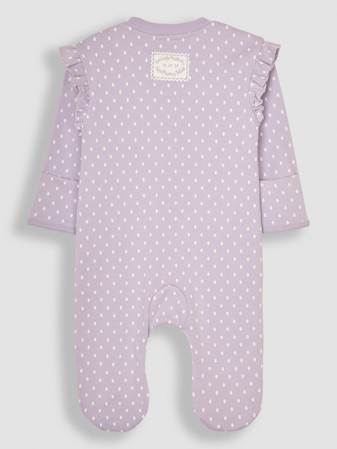 jojo-maman-bebe-girls-hedgehog-applique-zip-sleepsuit-purpleback