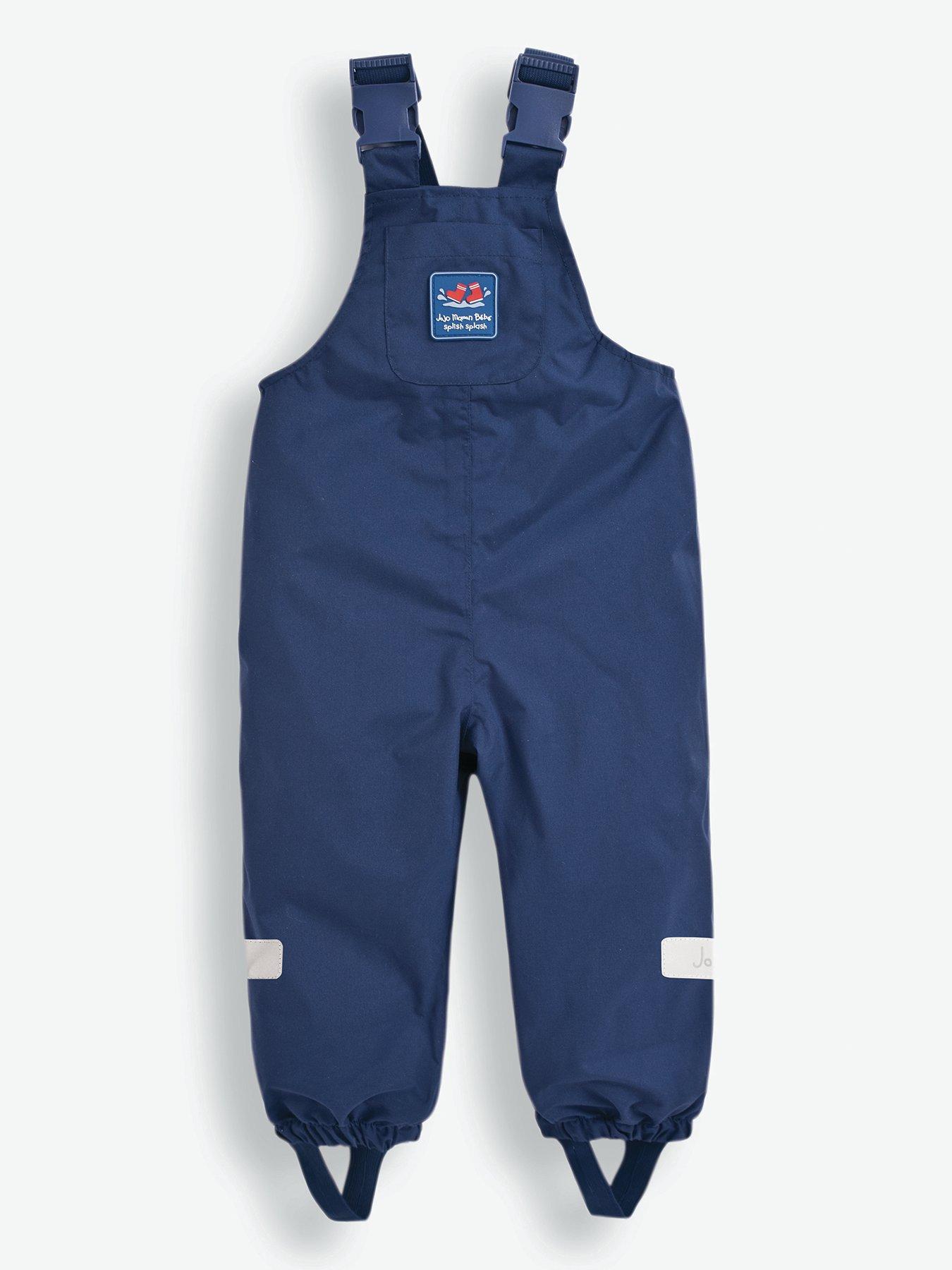 jojo-maman-bebe-unisex-pack-away-waterproof-dungarees-navy