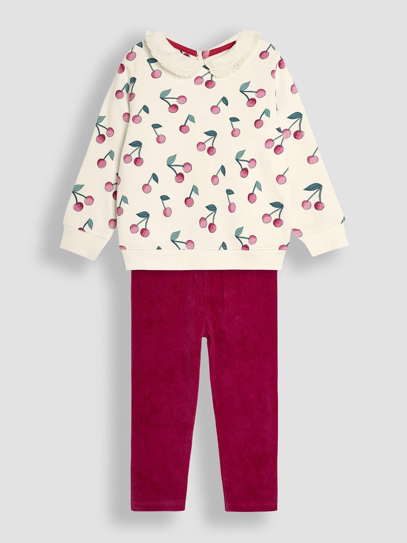 jojo-maman-bebe-girls-cherry-sweatshirt-amp-velour-cord-jeggings-set-cream