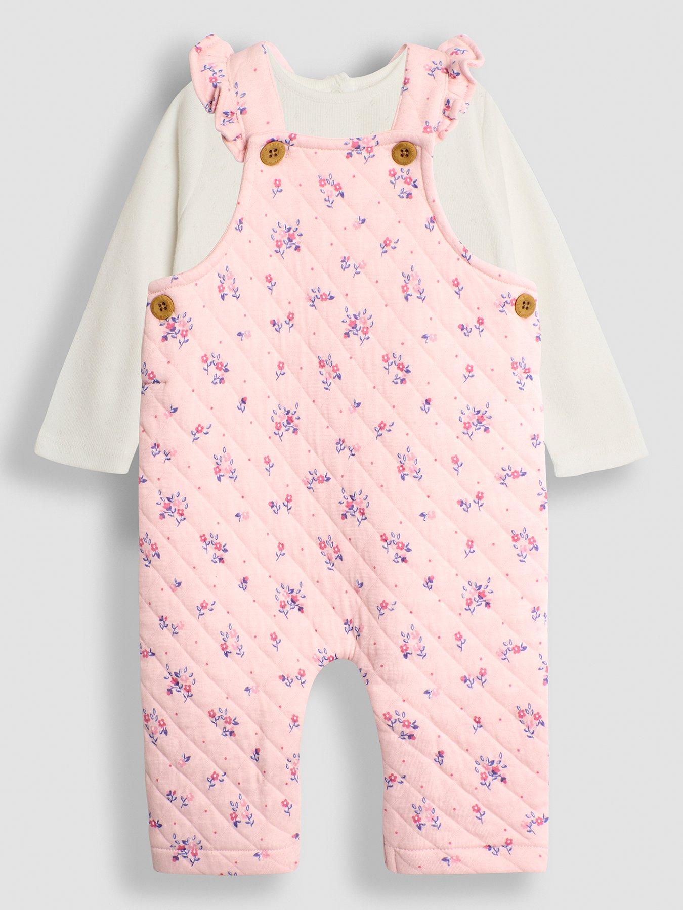 jojo-maman-bebe-girls-quilted-floral-dungarees-amp-top-set-pink