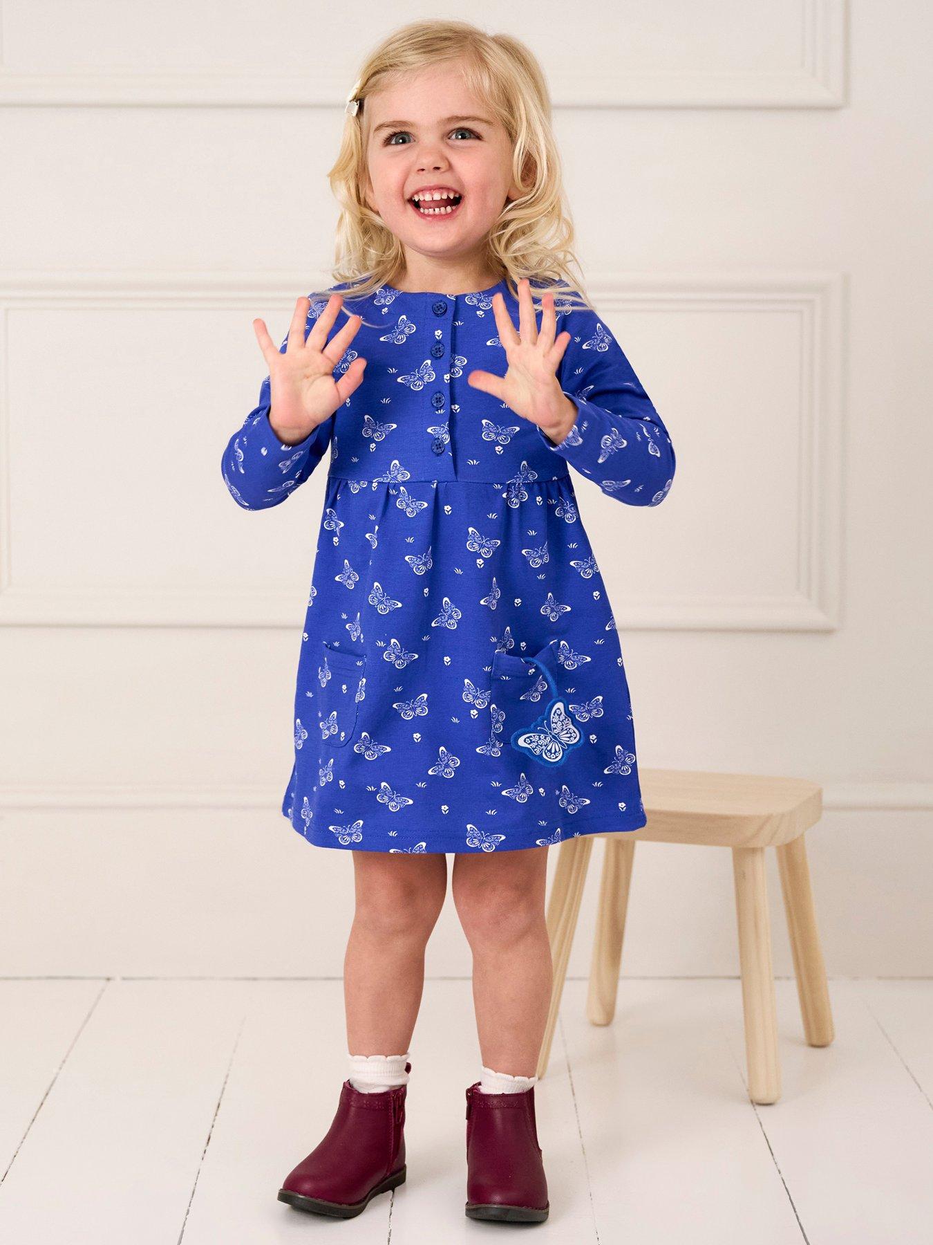 jojo-maman-bebe-girls-butterfly-print-button-front-dress-bluestillFront