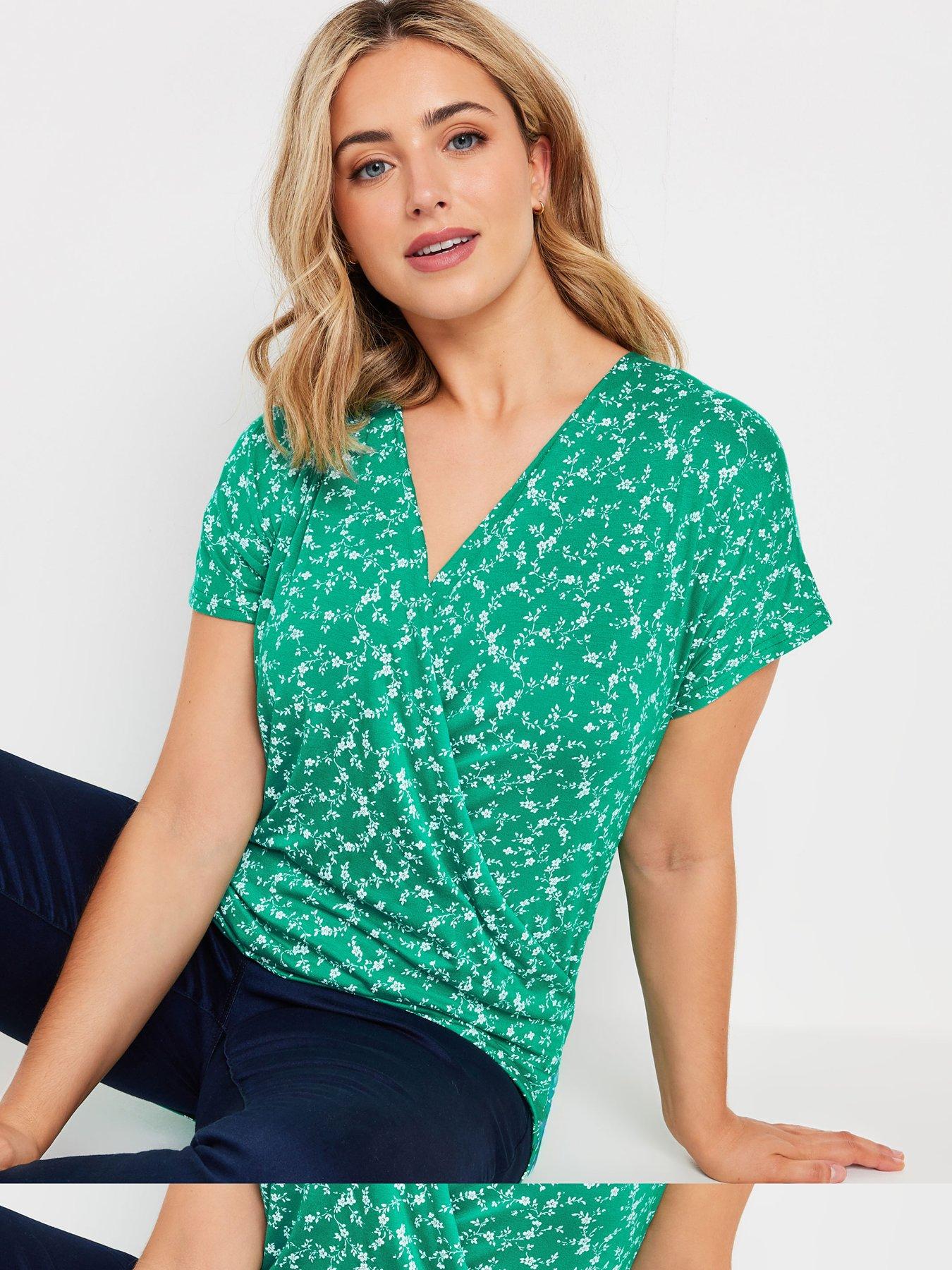 mco-floral-wrap-top-greenoutfit