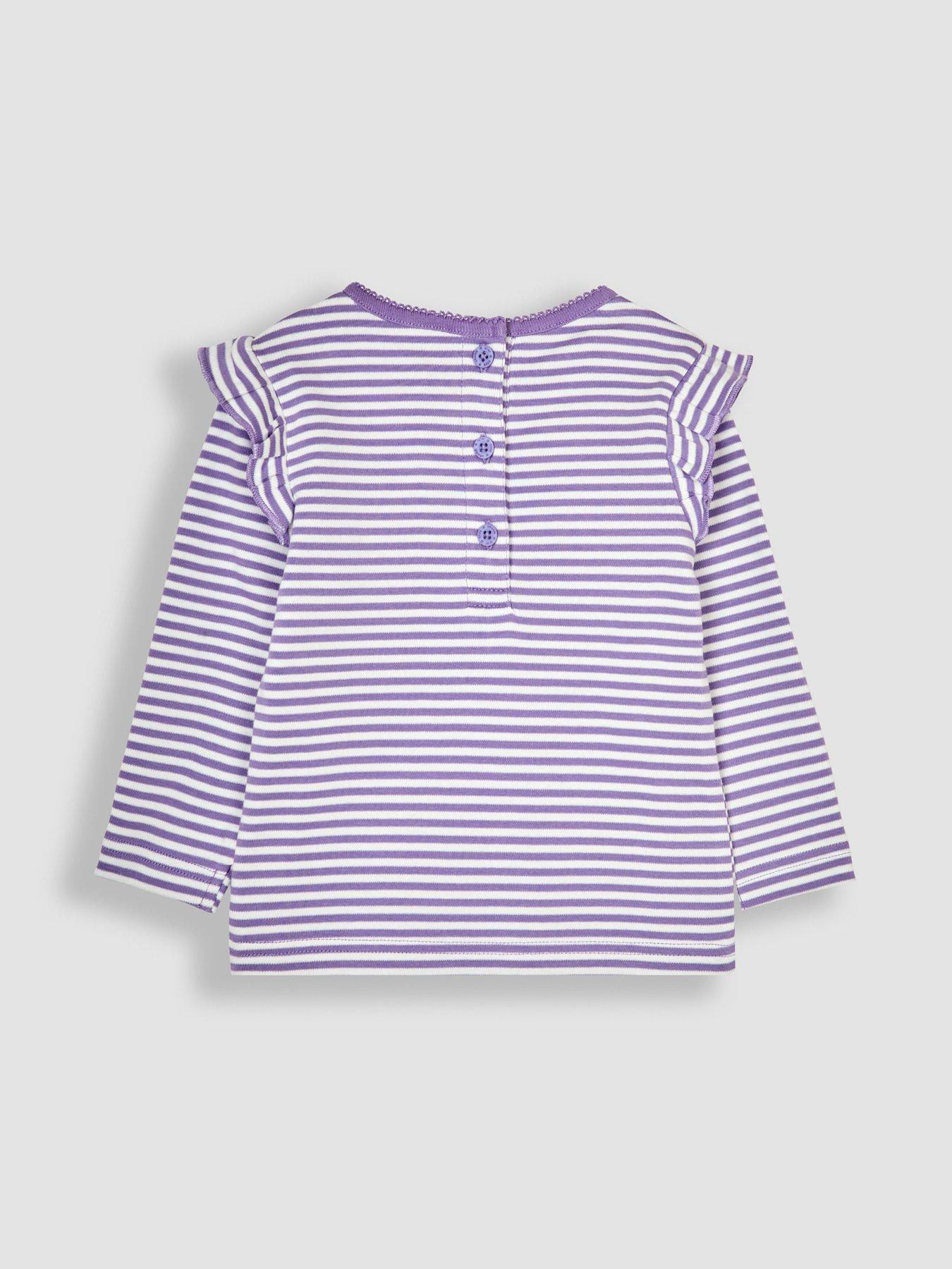 jojo-maman-bebe-girls-2-pack-toadstool-ditsy-stripe-frill-tops-purpledetail