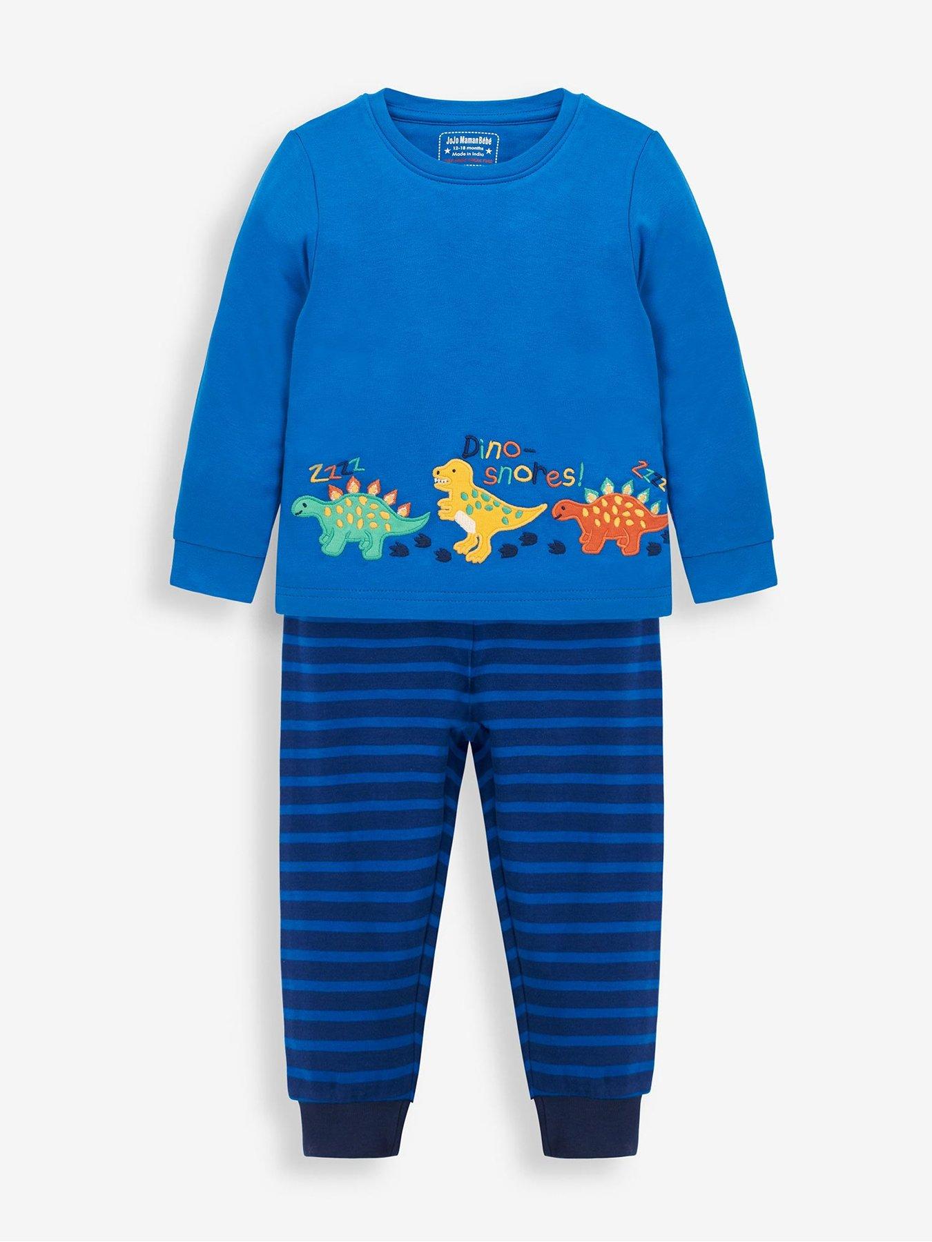 jojo-maman-bebe-boys-2-pack-dino-jersey-pyjamas-navyoutfit