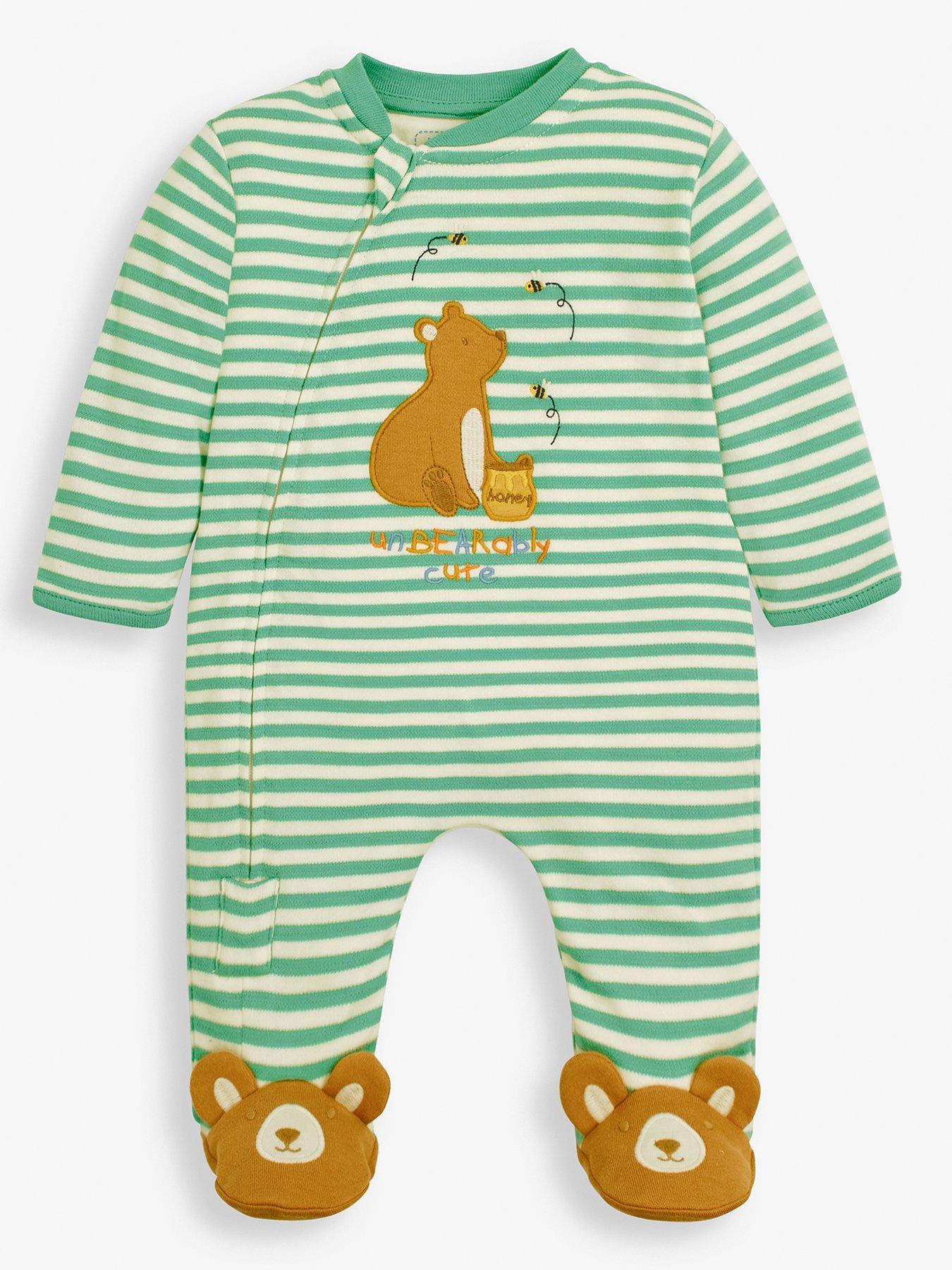 jojo-maman-bebe-unisex-bear-applique-zip-sleepsuit-green