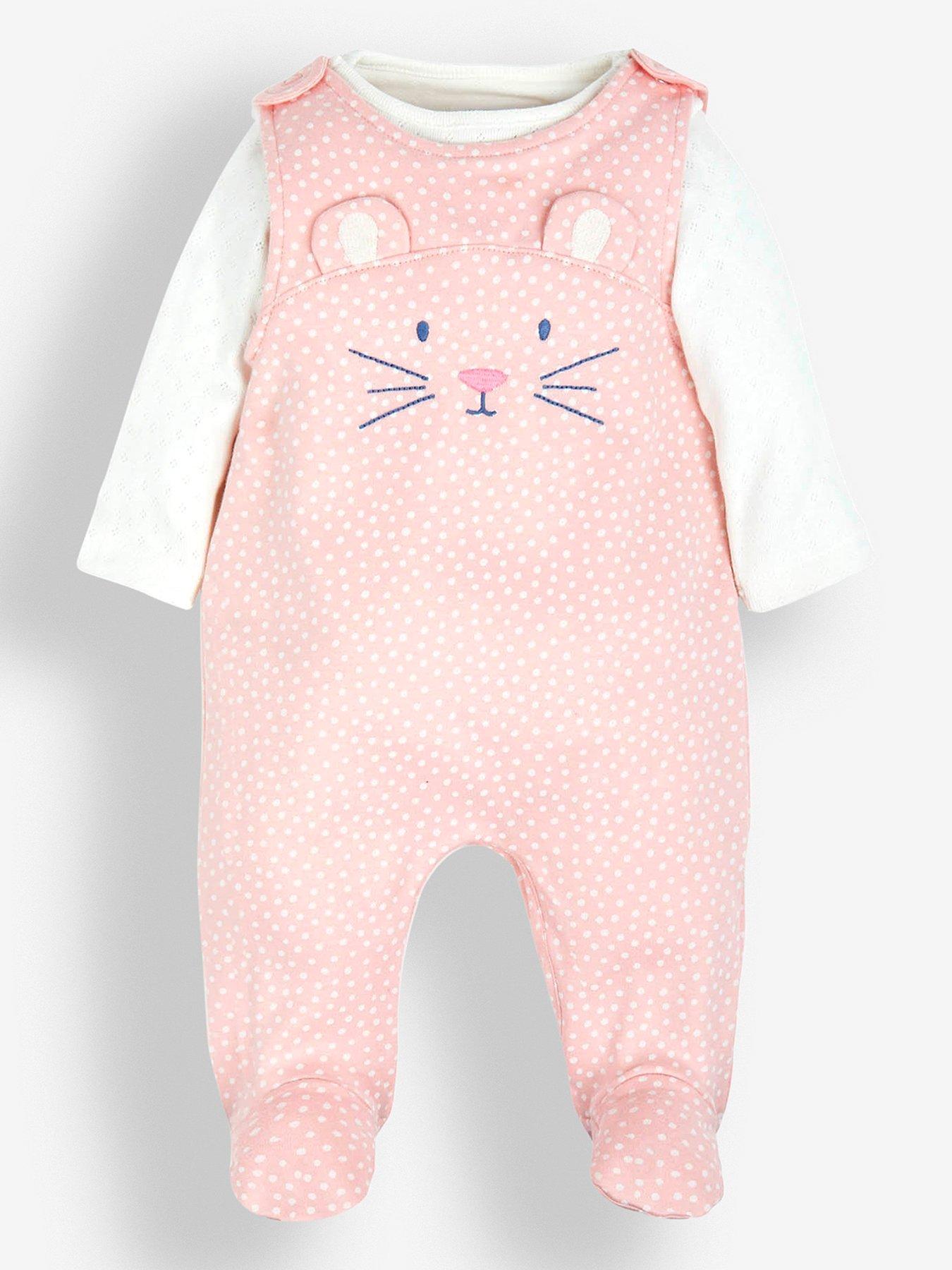 jojo-maman-bebe-girls-2-piece-mouse-dungaree-set-pink