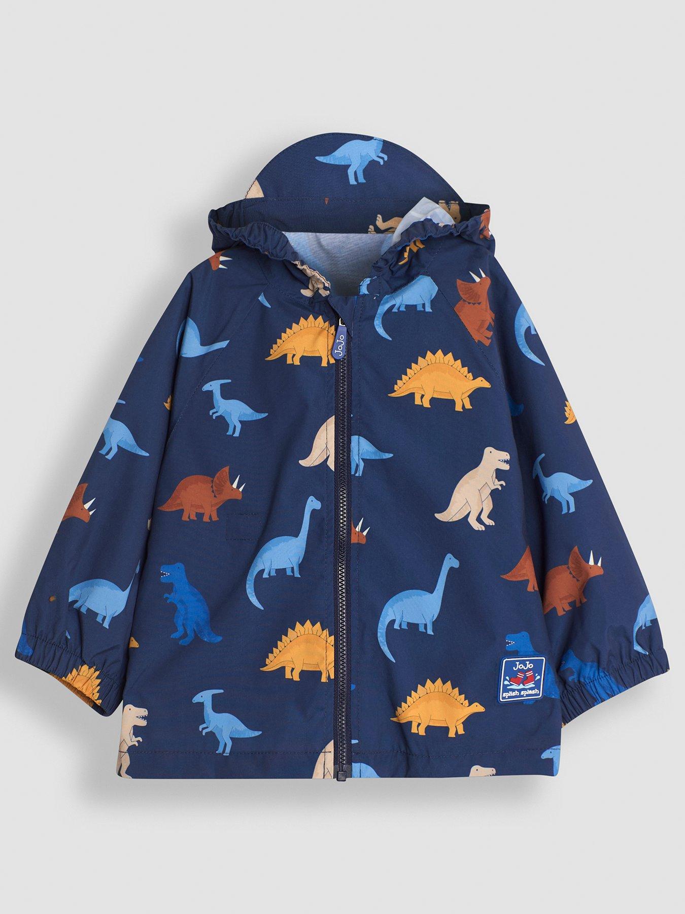 Image 1 of 4 of JoJo Maman Bebe Unisex Pack-Away Rain Jacket - Navy