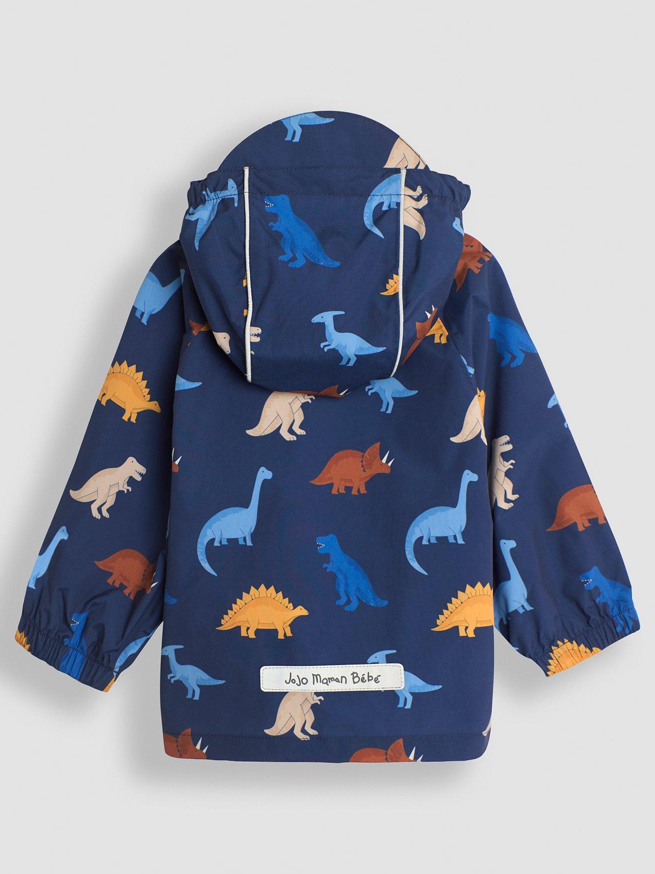 Image 2 of 4 of JoJo Maman Bebe Unisex Pack-Away Rain Jacket - Navy