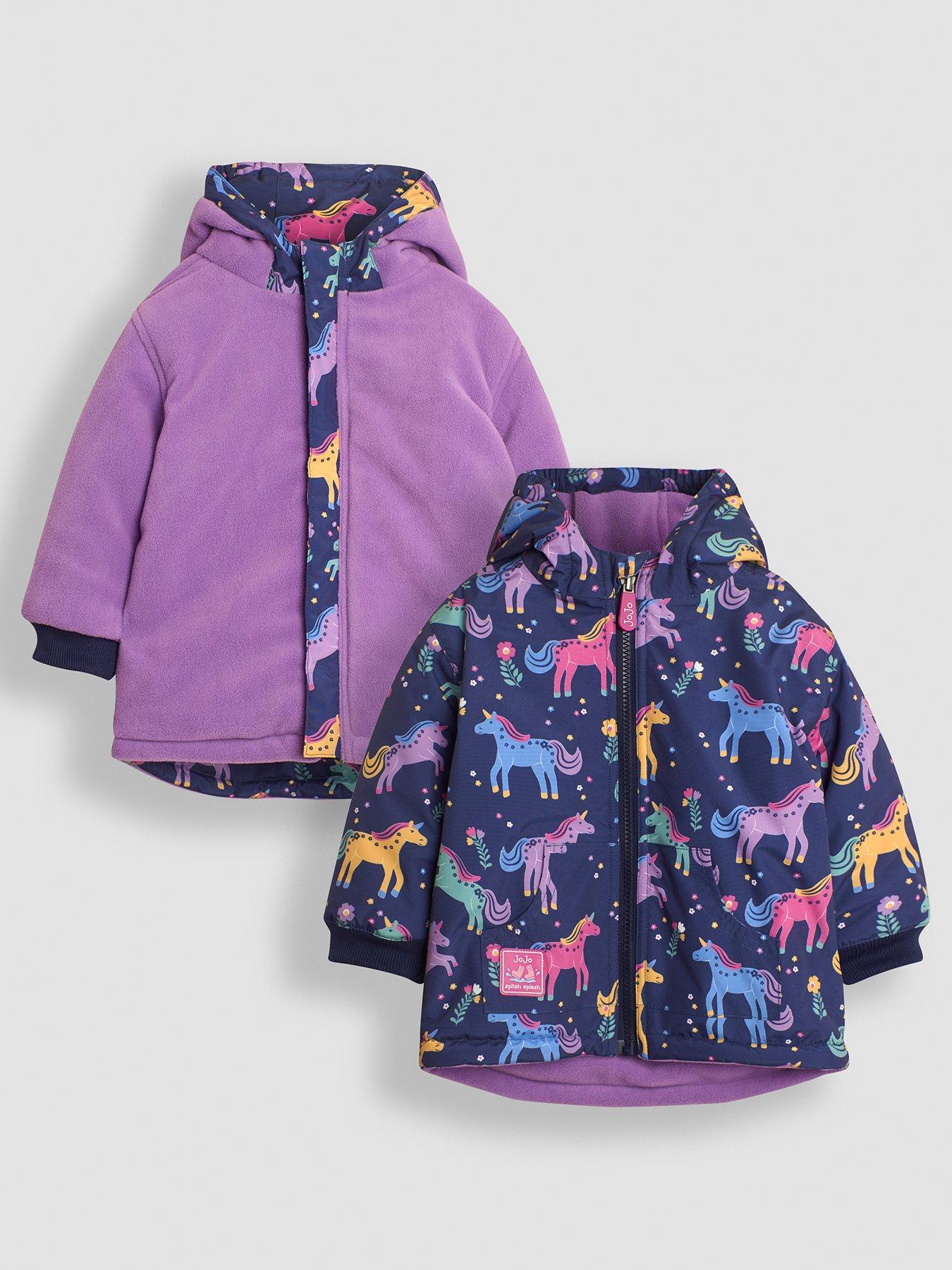 jojo-maman-bebe-girls-unicorn-print-reversible-fleece-lined-jacket-navy