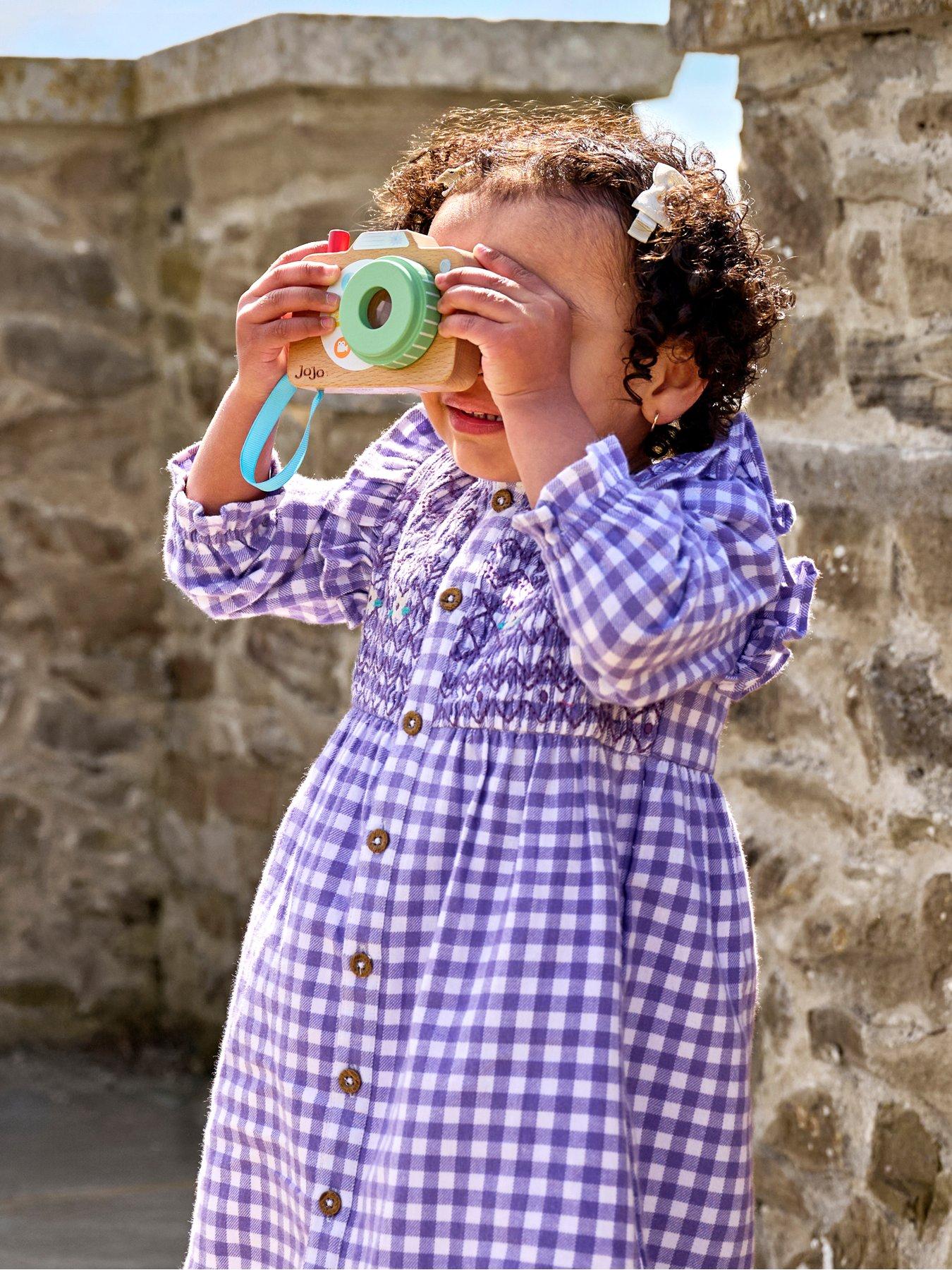 jojo-maman-bebe-girls-gingham-button-through-smocked-dress-set-purpledetail