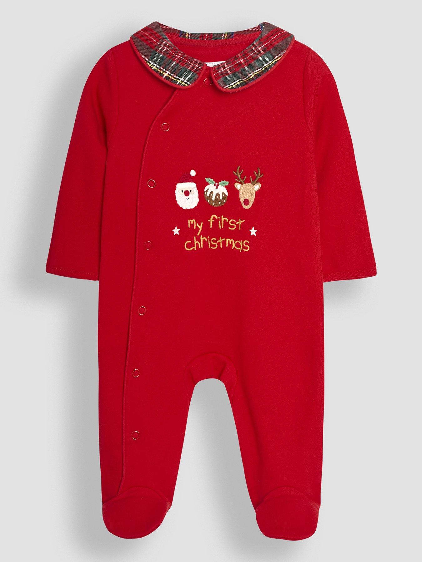 jojo-maman-bebe-unisex-my-first-christmas-tartan-sleepsuit-red