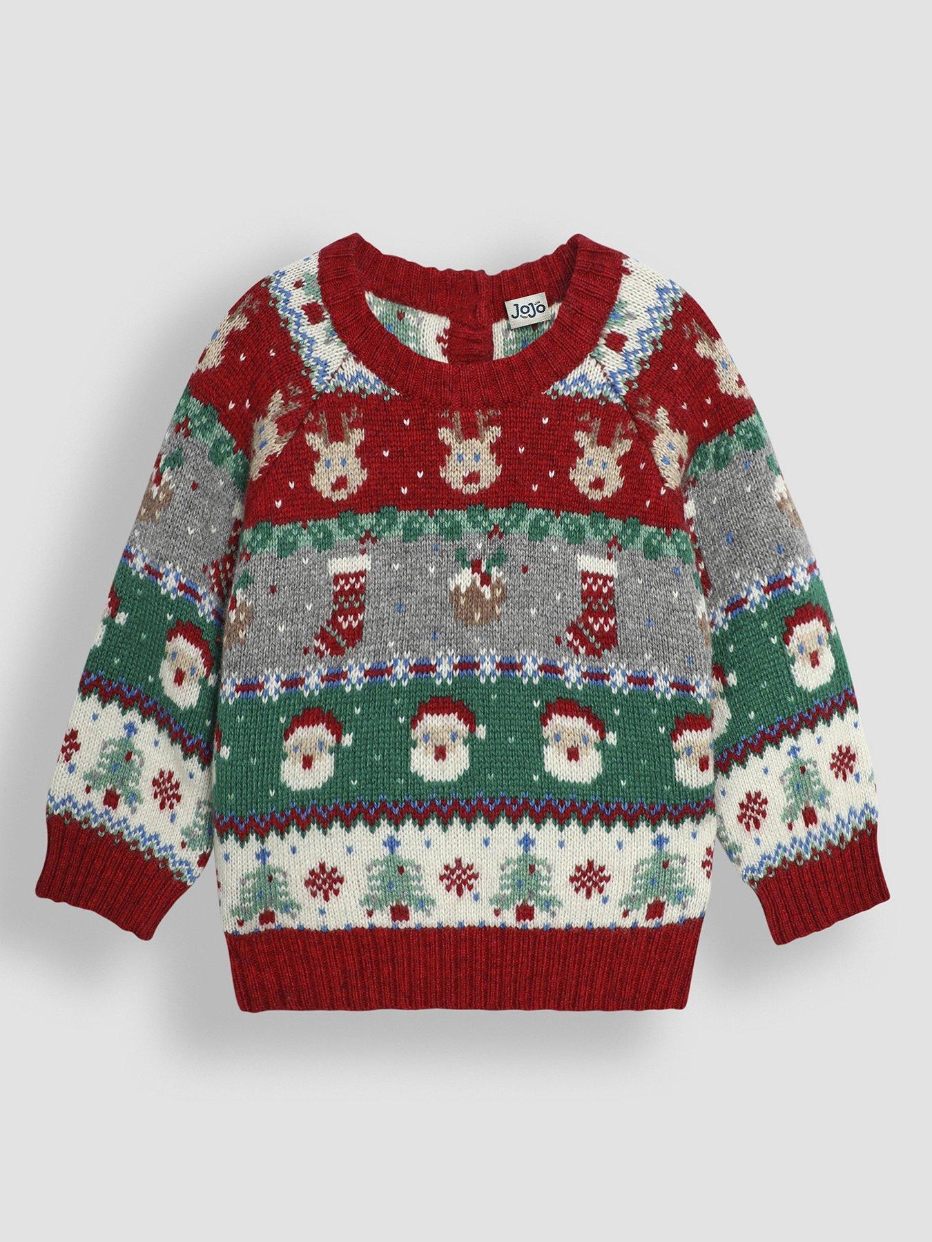 jojo-maman-bebe-boys-festive-friends-fair-isle-jumper-red