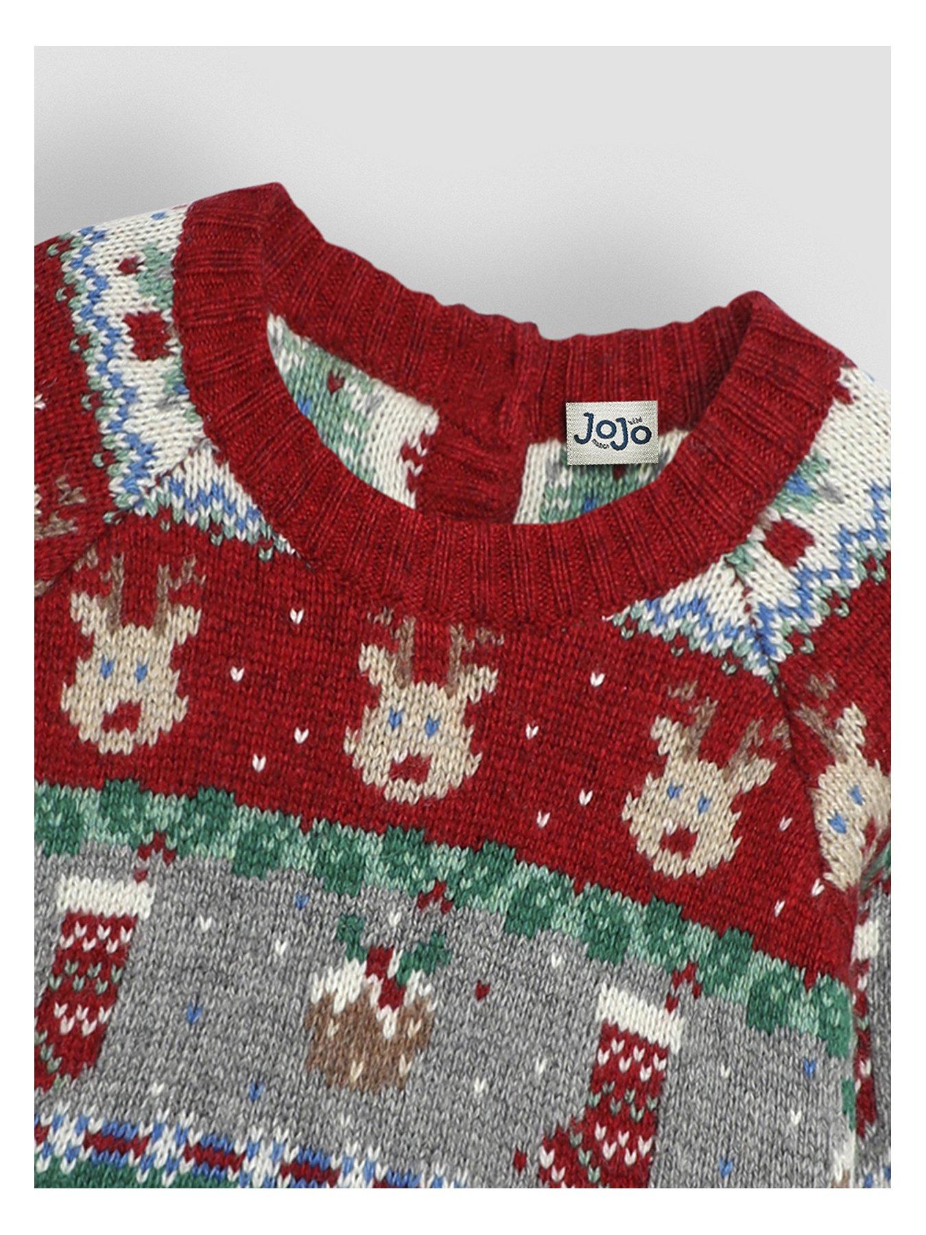 jojo-maman-bebe-boys-festive-friends-fair-isle-jumper-redback