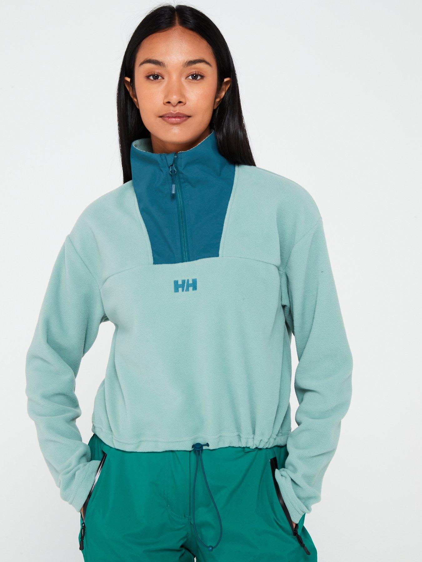 helly-hansen-womens-daybreaker-cropped-fleece-green