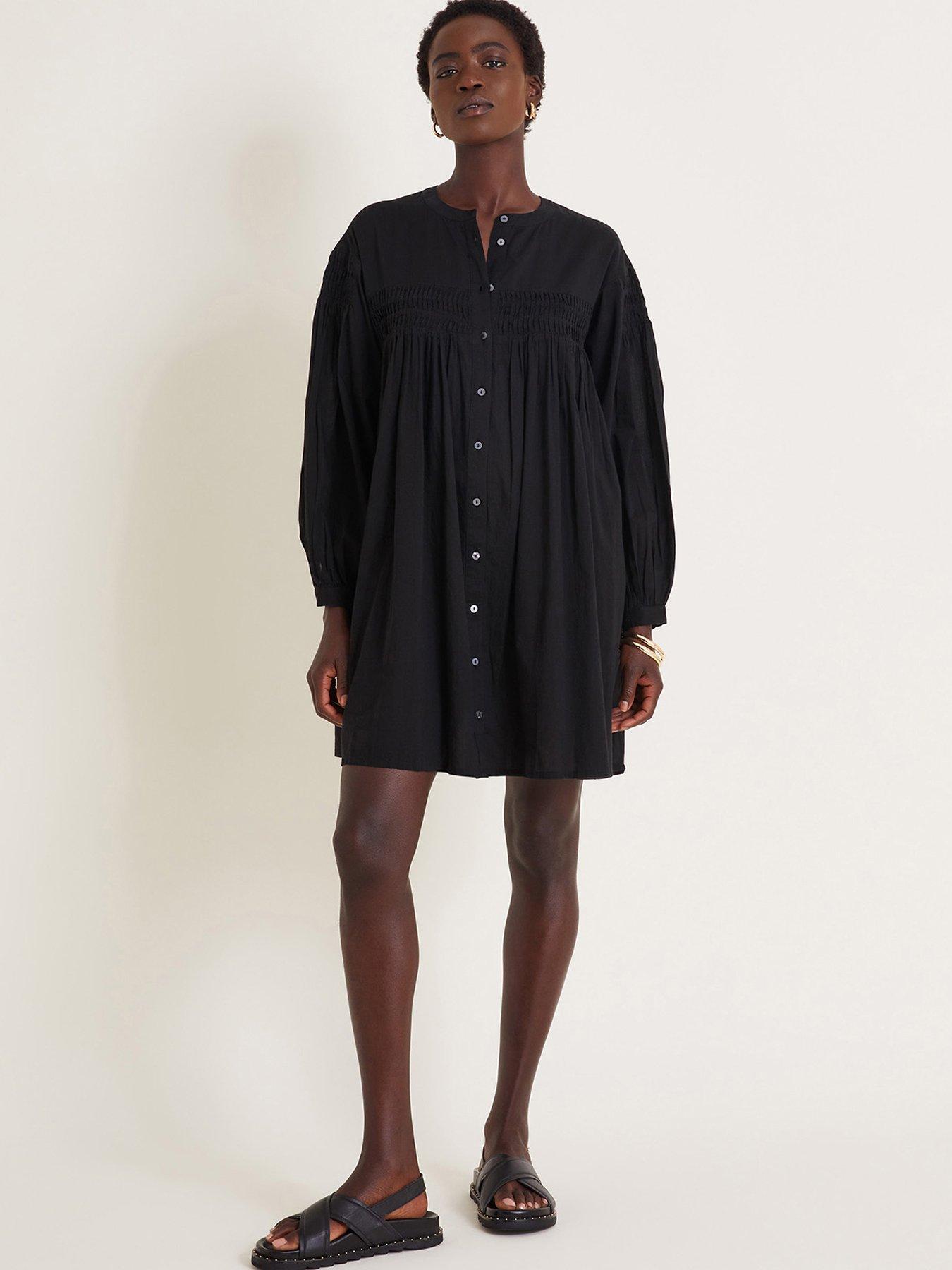 monsoon-melissa-shirt-dress-blackfront