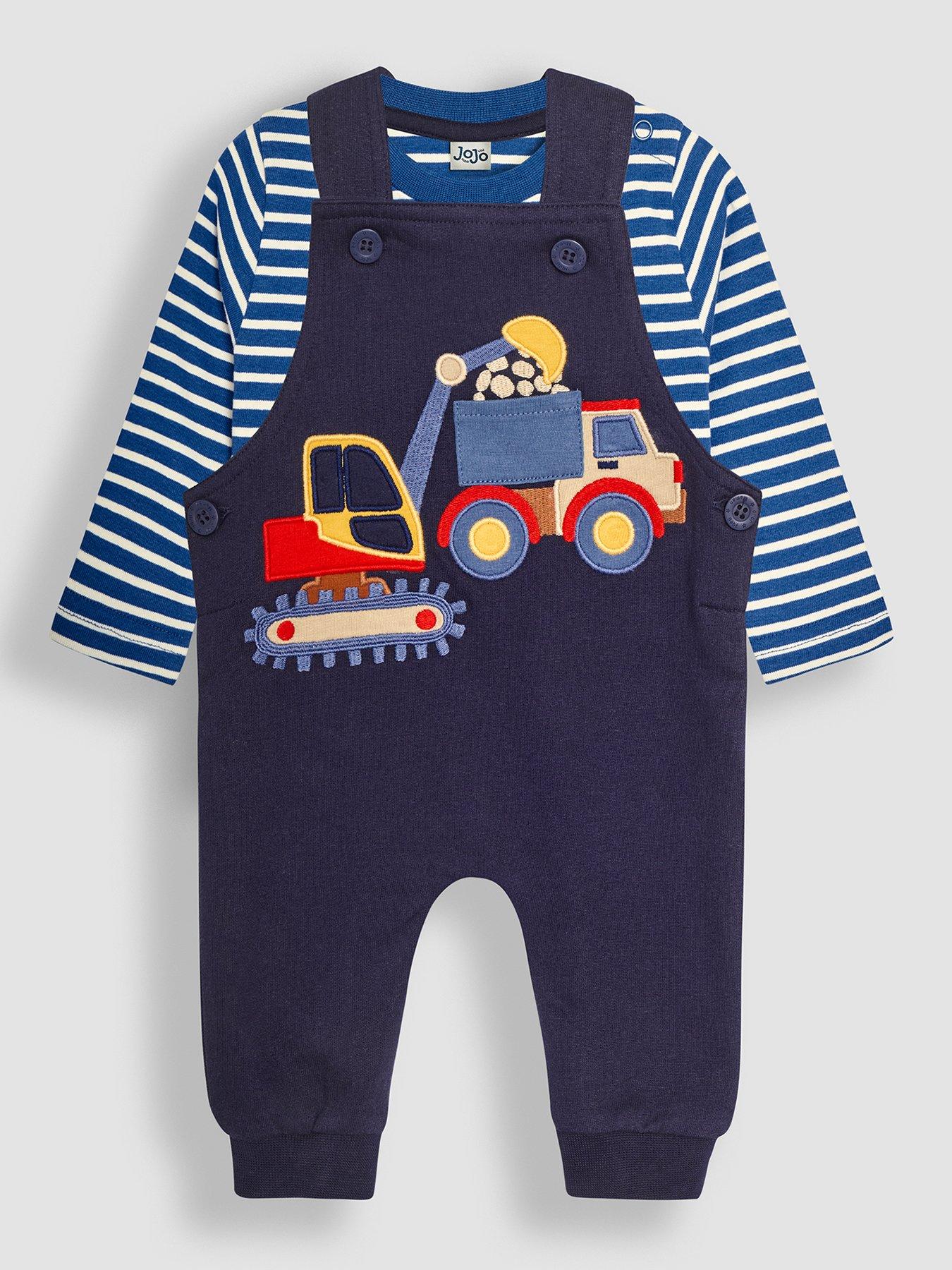 jojo-maman-bebe-boys-digger-applique-dungaree-and-stripe-top-set-navy