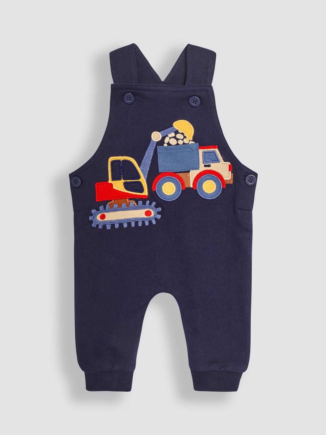 jojo-maman-bebe-boys-digger-applique-dungaree-and-stripe-top-set-navyoutfit